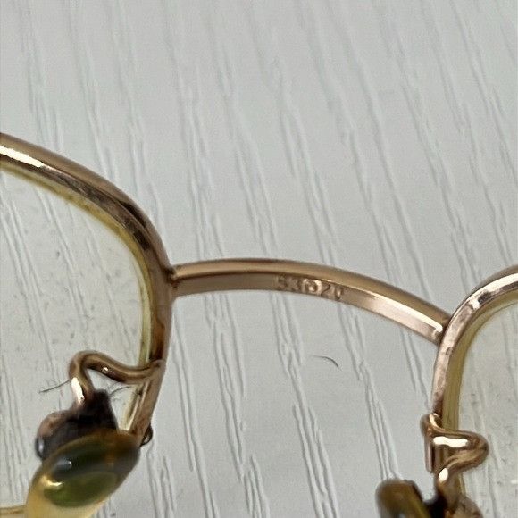 Montblanc Montblanc Gold Rimless Glasses with Double Bridge Size ONE SIZE - 7 Thumbnail