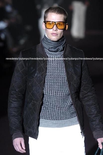 Gucci Gucci Runway Model Suede and Leather Quilted Nylon Jacket Size US M / EU 48-50 / 2 - 5 Thumbnail