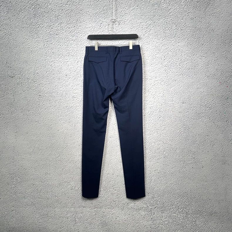 Dior DiorNavy blue zipper sports straight casual pants 2503-Next Size US 28 / EU 44 - 2 Thumbnail