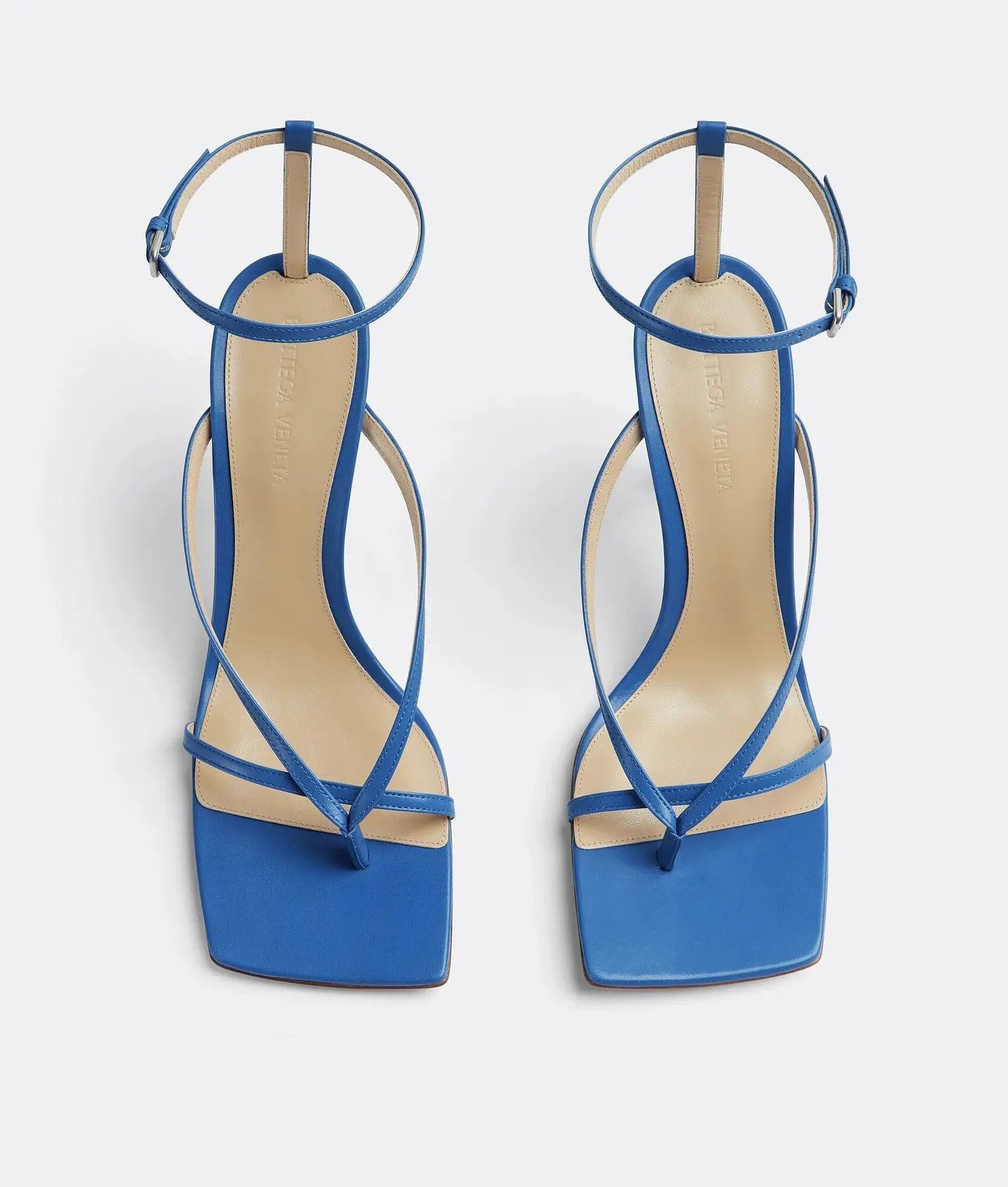 Bottega Veneta o1n1vont1224 Stretch Sandals in Aquarium Size US 4.5 / IT 34.5 - 2 Thumbnail