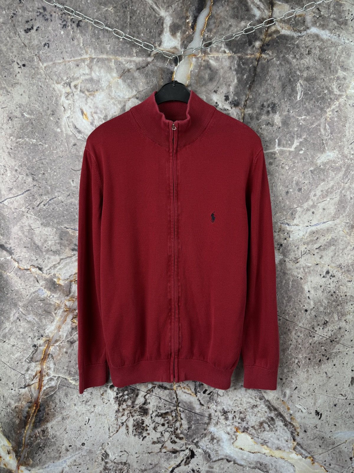 Barbour × Polo Ralph Lauren × Ralph Lauren Men’s Polo Ralph Lauren Full Zip Cotton Sweater Size XXL Size US XXL / EU 58 / 5 - 1 Thumbnail