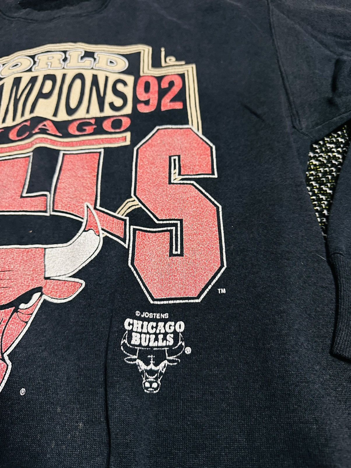 NBA Vintage Chichago Bulls World Champion 92 Sweatshirt Size US M / EU 48-50 / 2 - 3 Thumbnail