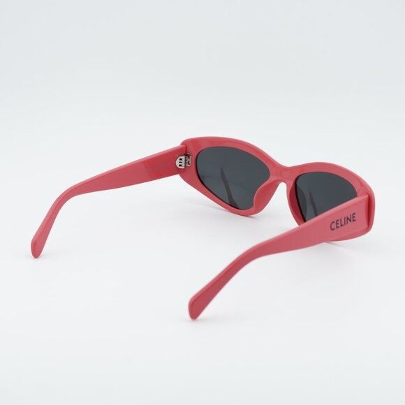 Celine Celine CL40279U 72A Sunglasses Pink Cat Eye Frame, Grey Size ONE SIZE - 9 Thumbnail