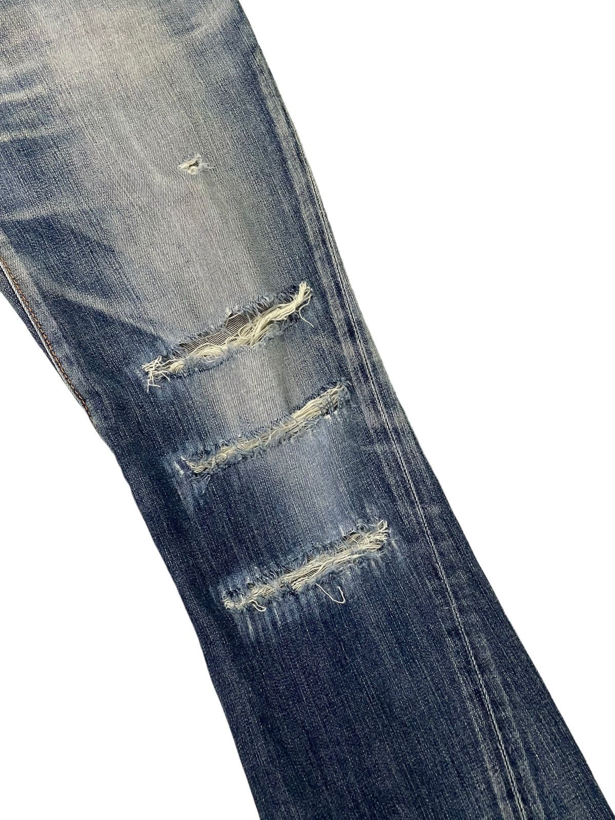 Edwin Flare Jeans Edwin Japan Faded Distress Boot Cut 6🟦7 Size US 30 / EU 46 - 7 Thumbnail