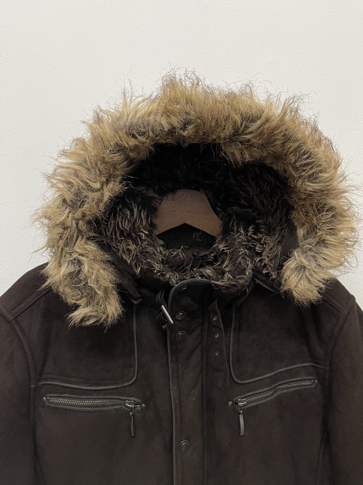 Japanese Brand VINTAGE MOLESKINS PPFM SHERPA WARM JACKET HOODIE Size US M / EU 48-50 / 2 - 3 Thumbnail