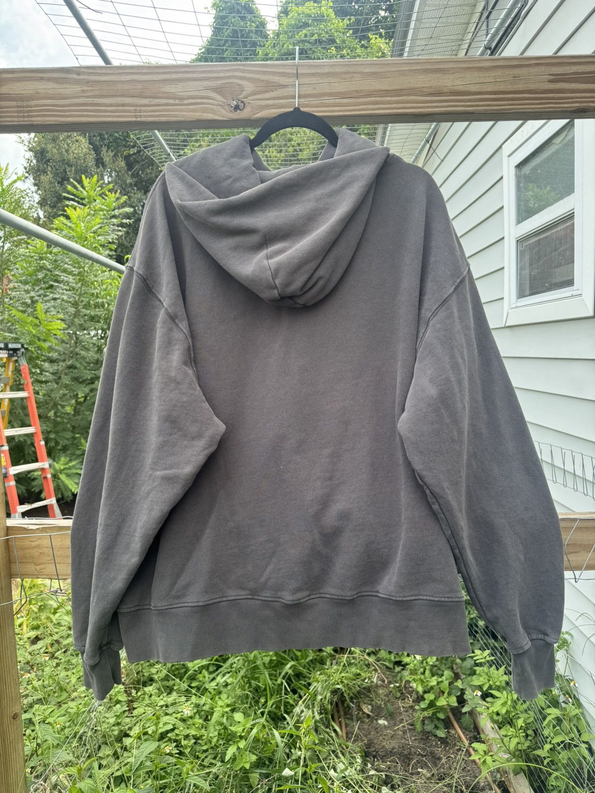 Other DARK GREY BLANK HEAVYWEIGHT HOODIE Size US XL / EU 56 / 4 - 2 Thumbnail