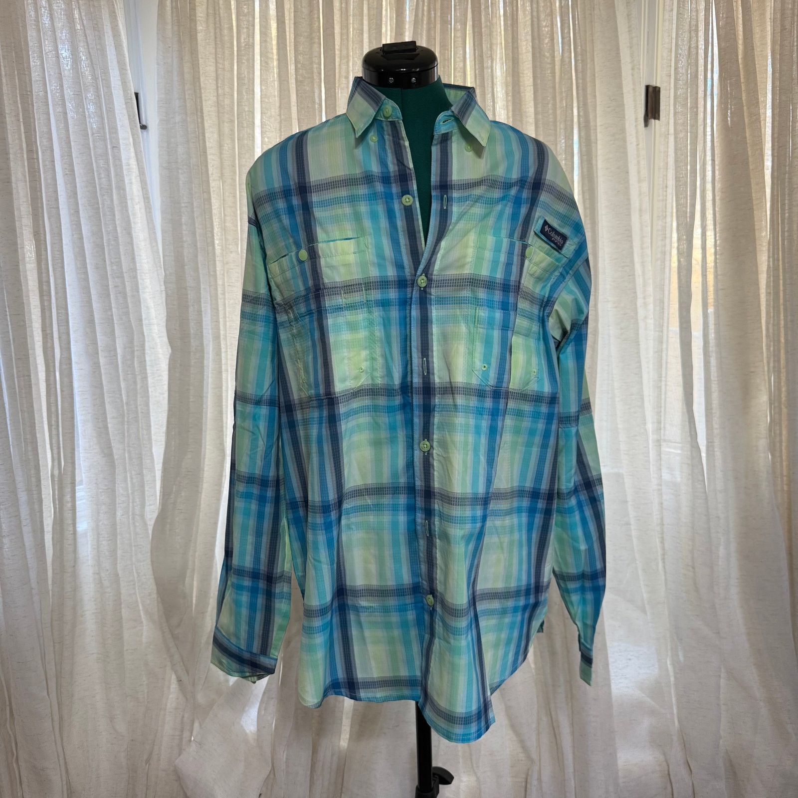 Columbia Columbia Super Tamiami Plaid Button-Down Shirt | Sz M Size US M / EU 48-50 / 2 - 2 Thumbnail