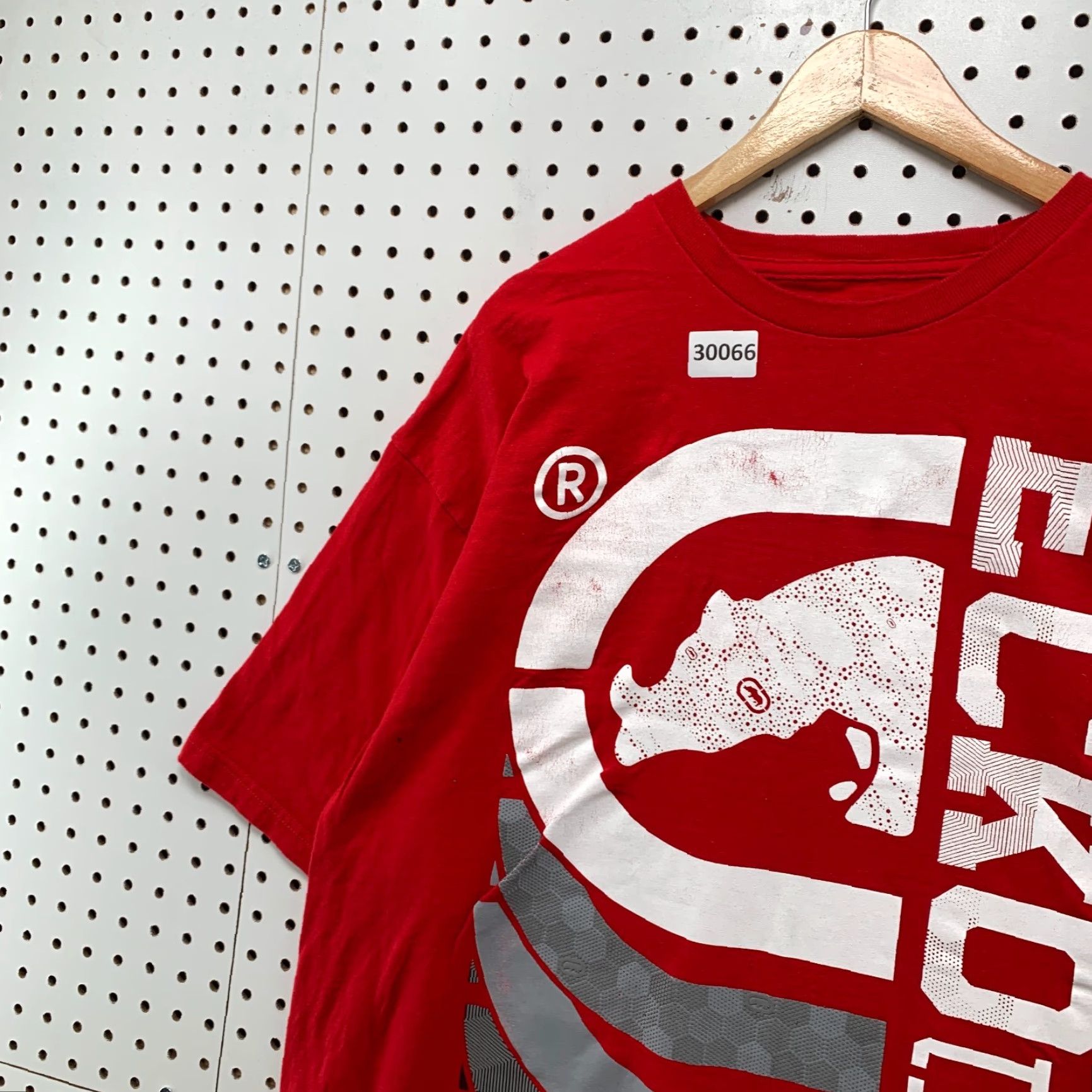 Ecko Unltd. VINTAGE ECKO Unltd Shirt Red Graphic Hip Hop 3XL Mens Cotton Crew Neck Short Sleeve Size US XXL / EU 58 / 5 - 7 Thumbnail