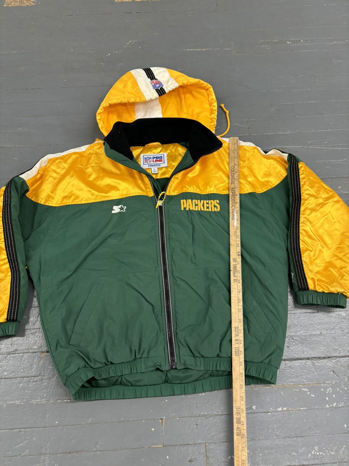 NHL Vintage 90s Greensbay packers proline jacket Size US L / EU 52-54 / 3 - 5 Thumbnail