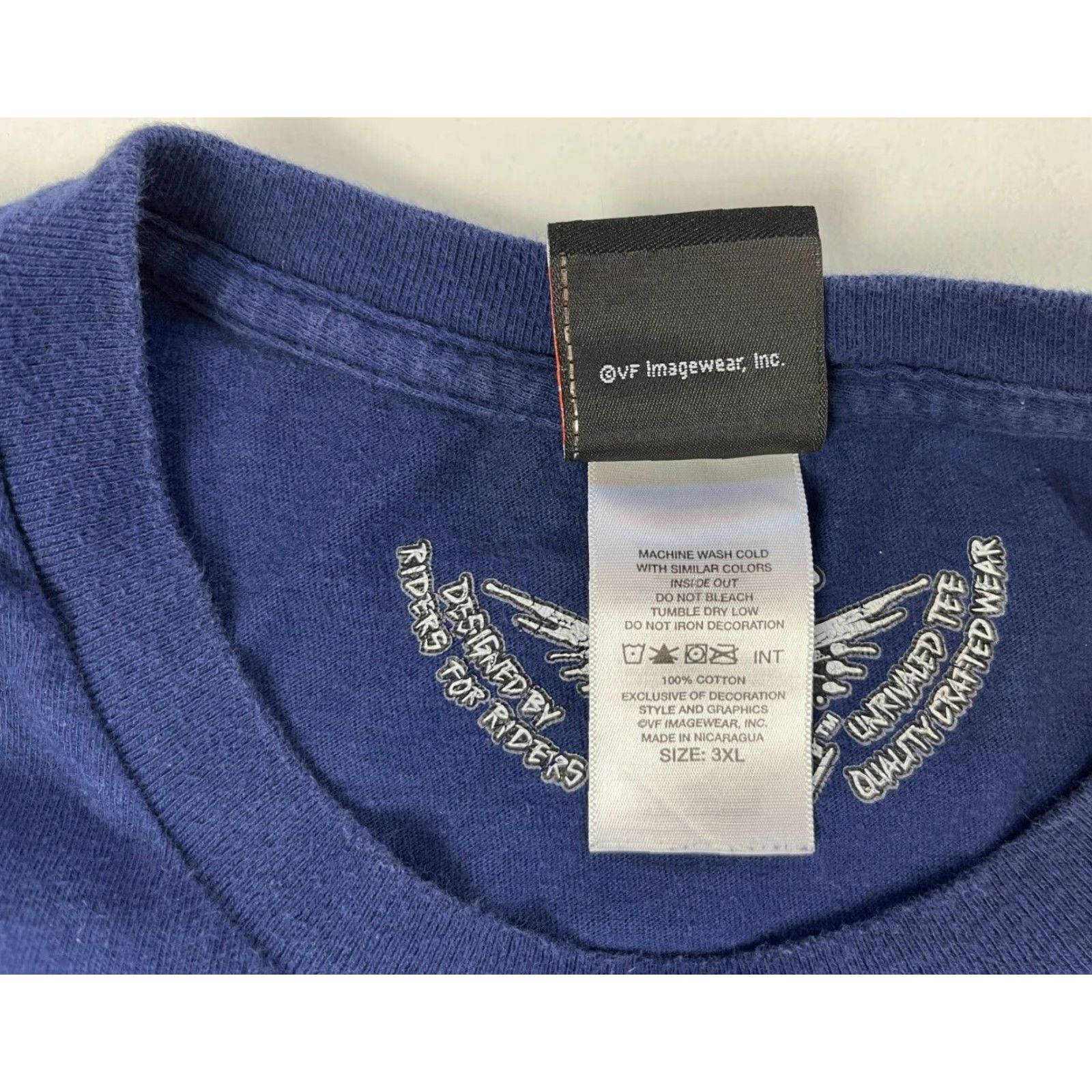 Harley Davidson Harley-Davidson Men's T-Shirt Shirt Short Sleeve Crew Navy Blue 3XL Double-Sided 2016 Orlando, FL Size US XXL / EU 58 / 5 - 7 Thumbnail