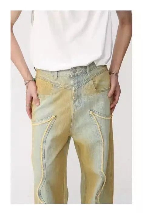 Japanese Brand × Vintage Vintage gradients denim Size US 32 / EU 48 - 4 Thumbnail