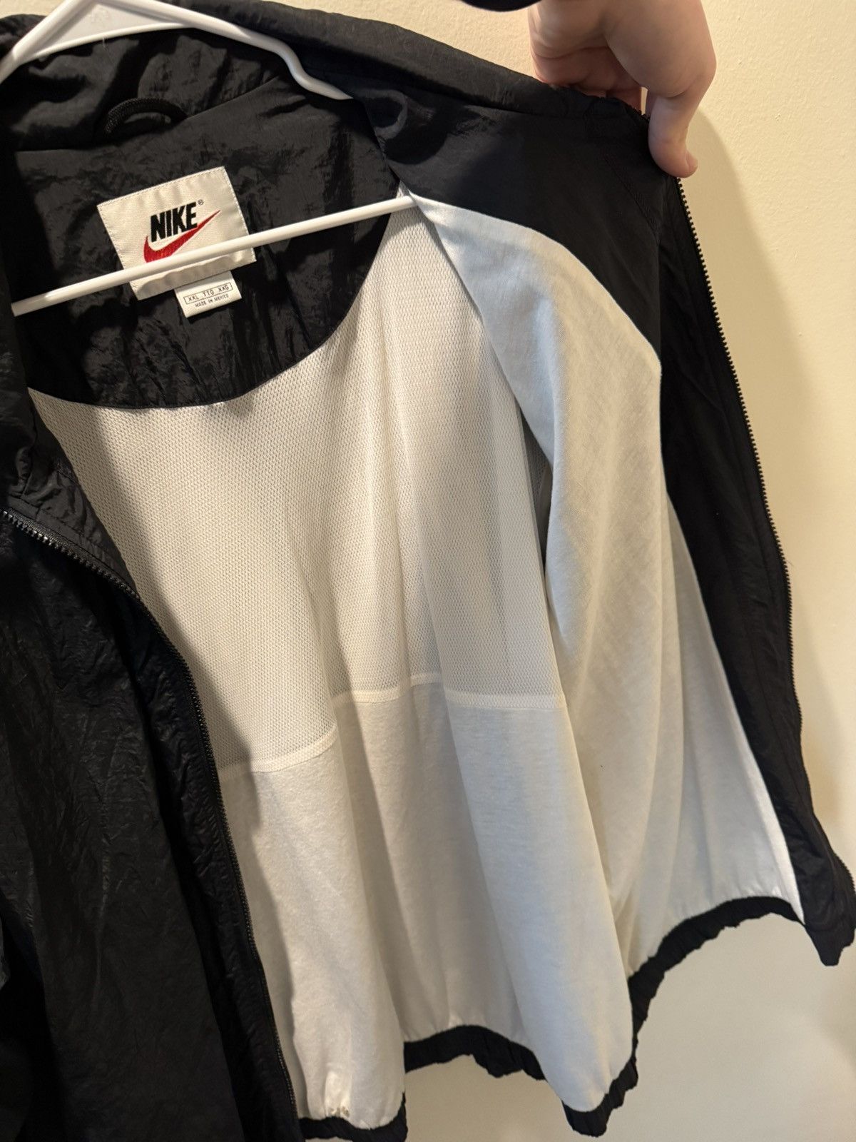 Nike Vintage Nike Windbreaker Size US XXL / EU 58 / 5 - 5 Thumbnail