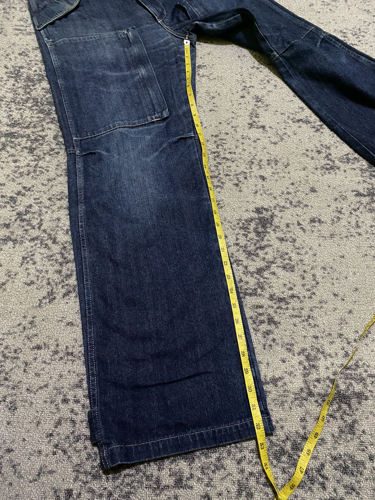 Hysteric Glamour Y2k Blue way “number nine style” baggy jeans Size US 34 / EU 50 - 13 Thumbnail