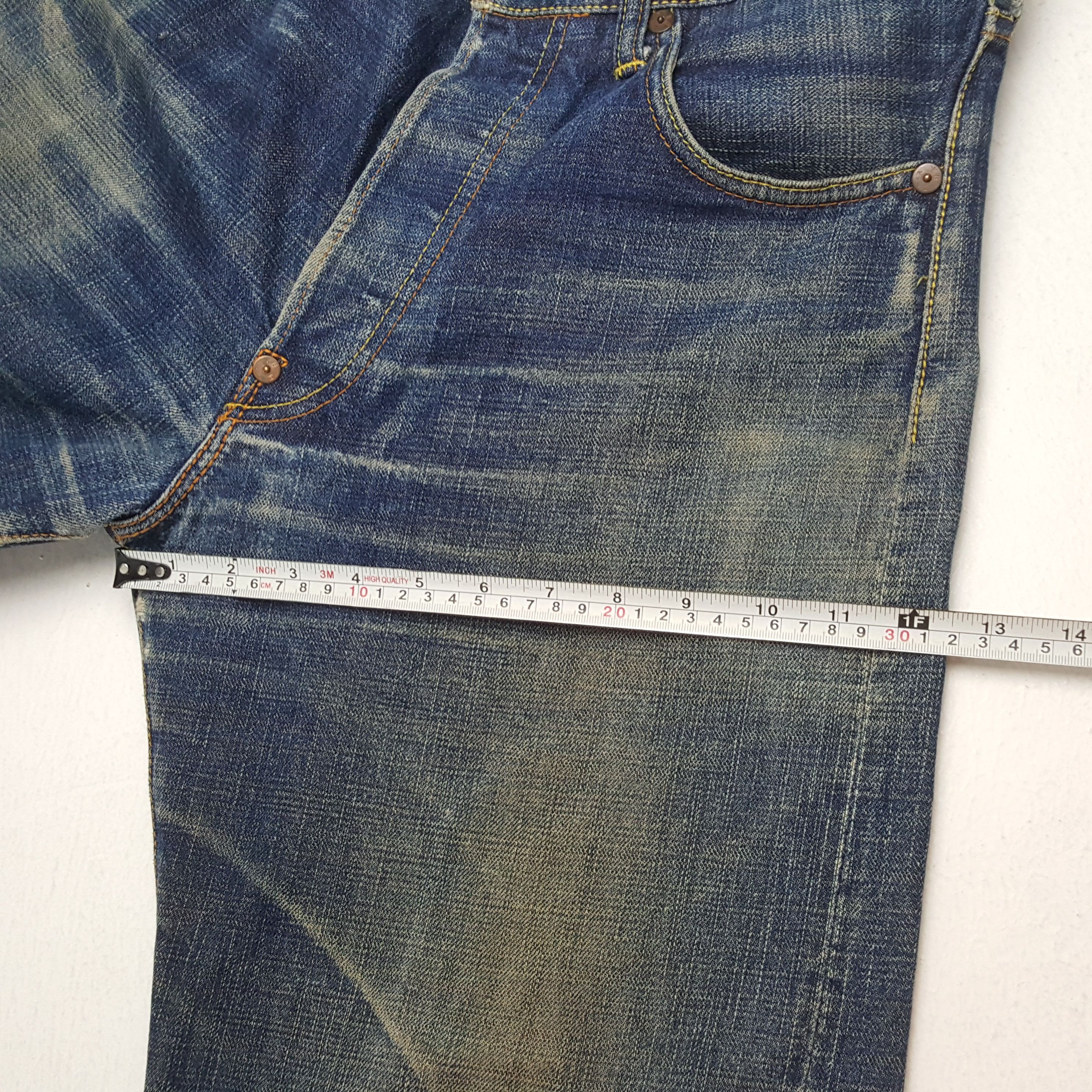 Evisu × Japanese Brand × Vintage Vintage EVISU Japanese Brand Daicock Custom Style Jeans Size US 30 / EU 46 - 9 Thumbnail