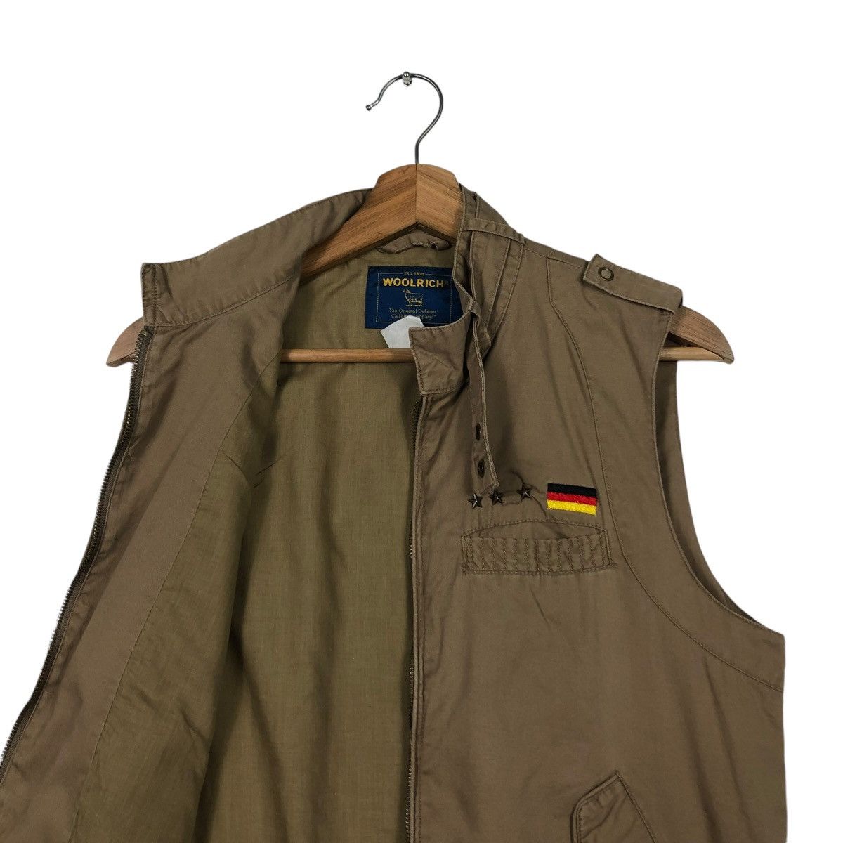 Japanese Brand 🔥TANK TOP SLEEVLESS WORKER CHORE JACKET WOOLRICH Size US M / EU 48-50 / 2 - 14 Thumbnail