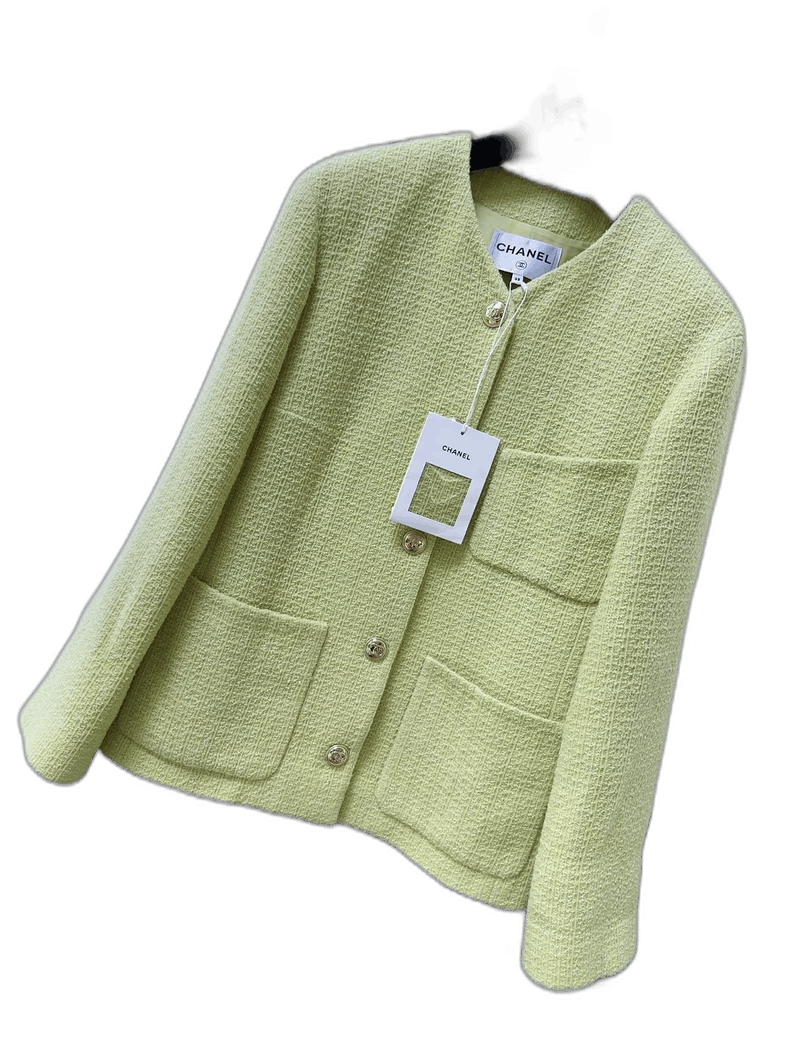 Chanel Chanel 20k Equestrian Avocado Jacket Size M / US 6-8 / IT 42-44 - 1 Thumbnail