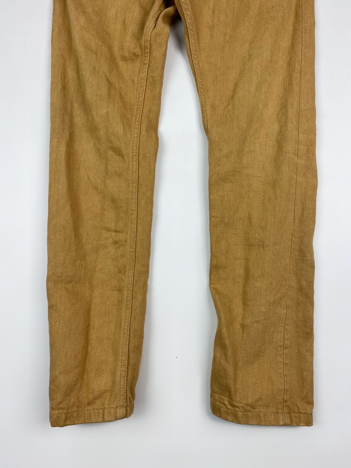 Freitag Freitag E550-33 Male Ochre Linen Work Pants Size US 30 / EU 46 - 5 Thumbnail