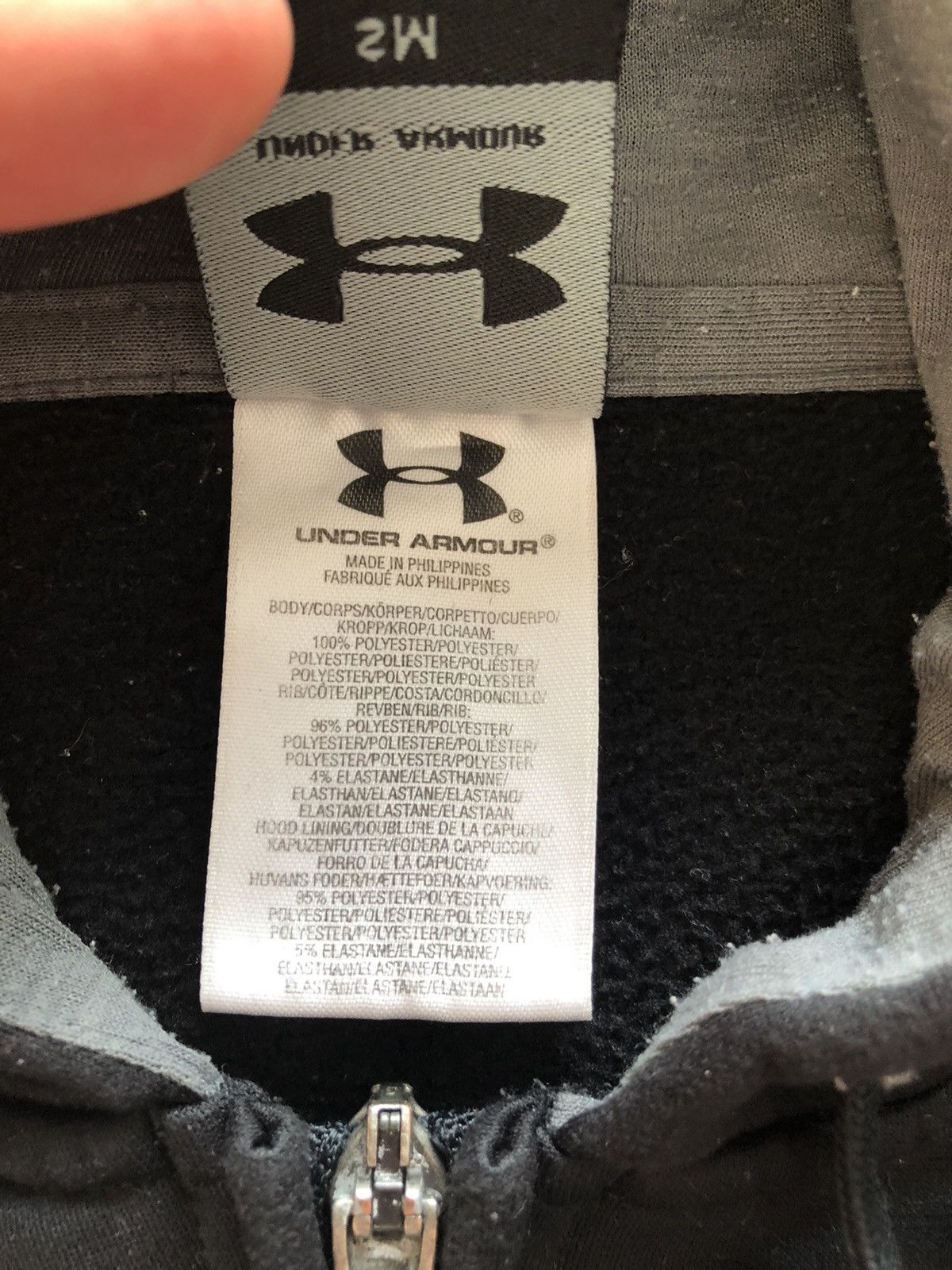 Under Armour UNDER ARMOUR VINTAGE SPORT QUALITY LIGHT JACKET SWEATSHIRT Size US M / EU 48-50 / 2 - 5 Thumbnail