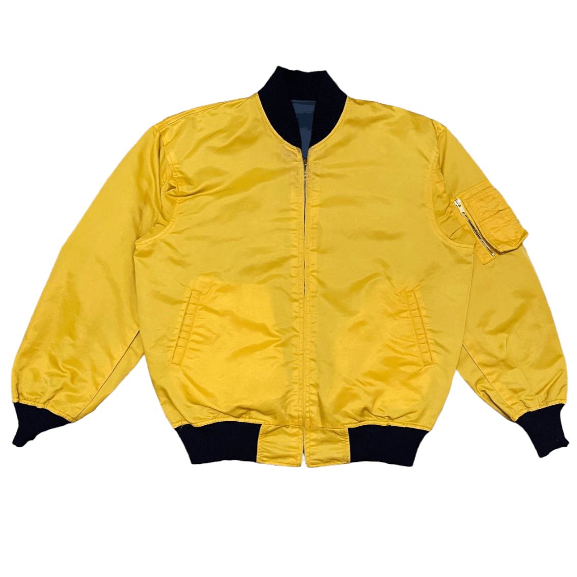 Japanese Brand Vintage Ma 1 Reversible Bomber Jacket by Japanese Brand Size US L / EU 52-54 / 3 - 15 Thumbnail