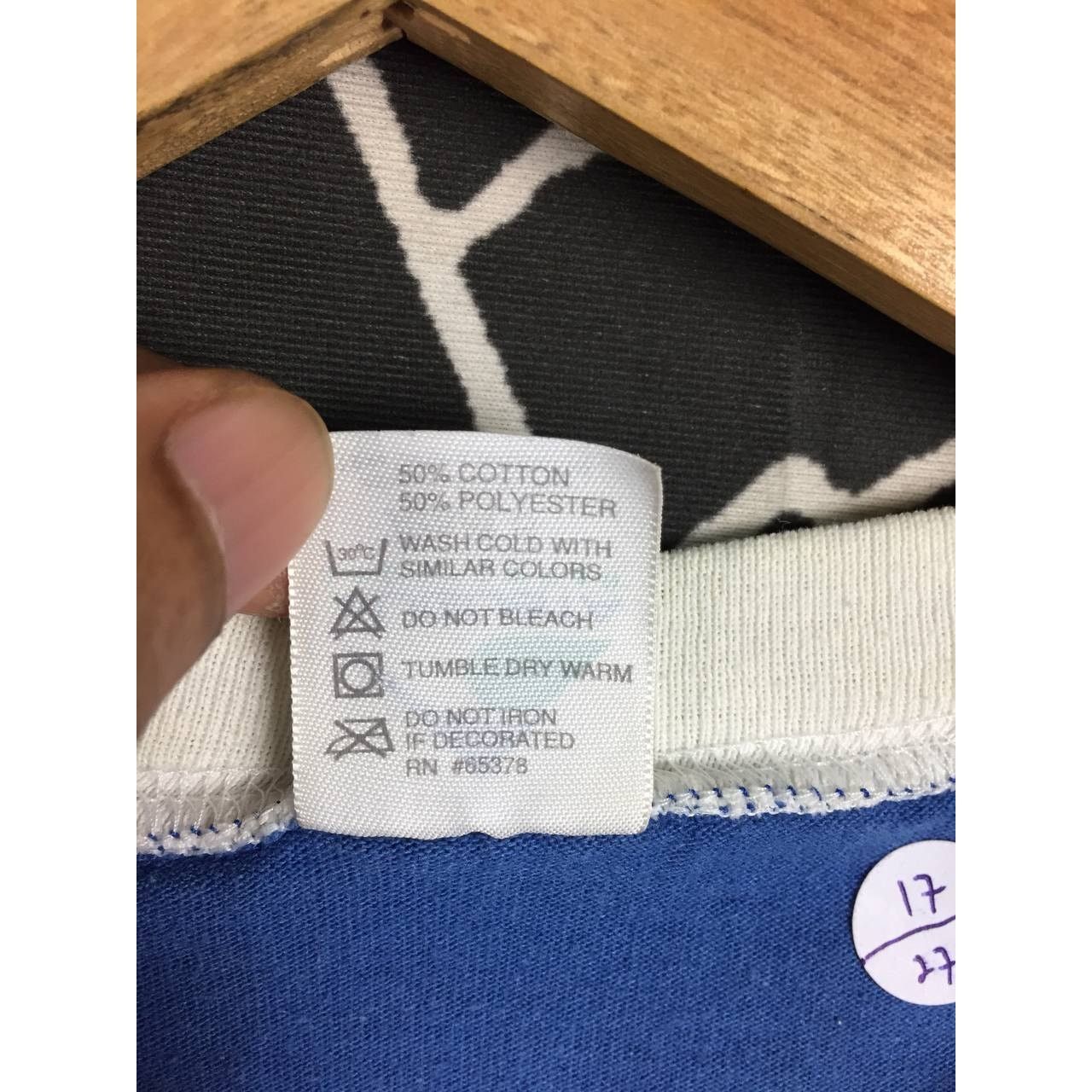 Augusta Sportswear × Vintage Vtg 50/50 Augusta Sportswear Young Life Sleeve Stripe Tee Size US S / EU 44-46 / 1 - 14 Thumbnail
