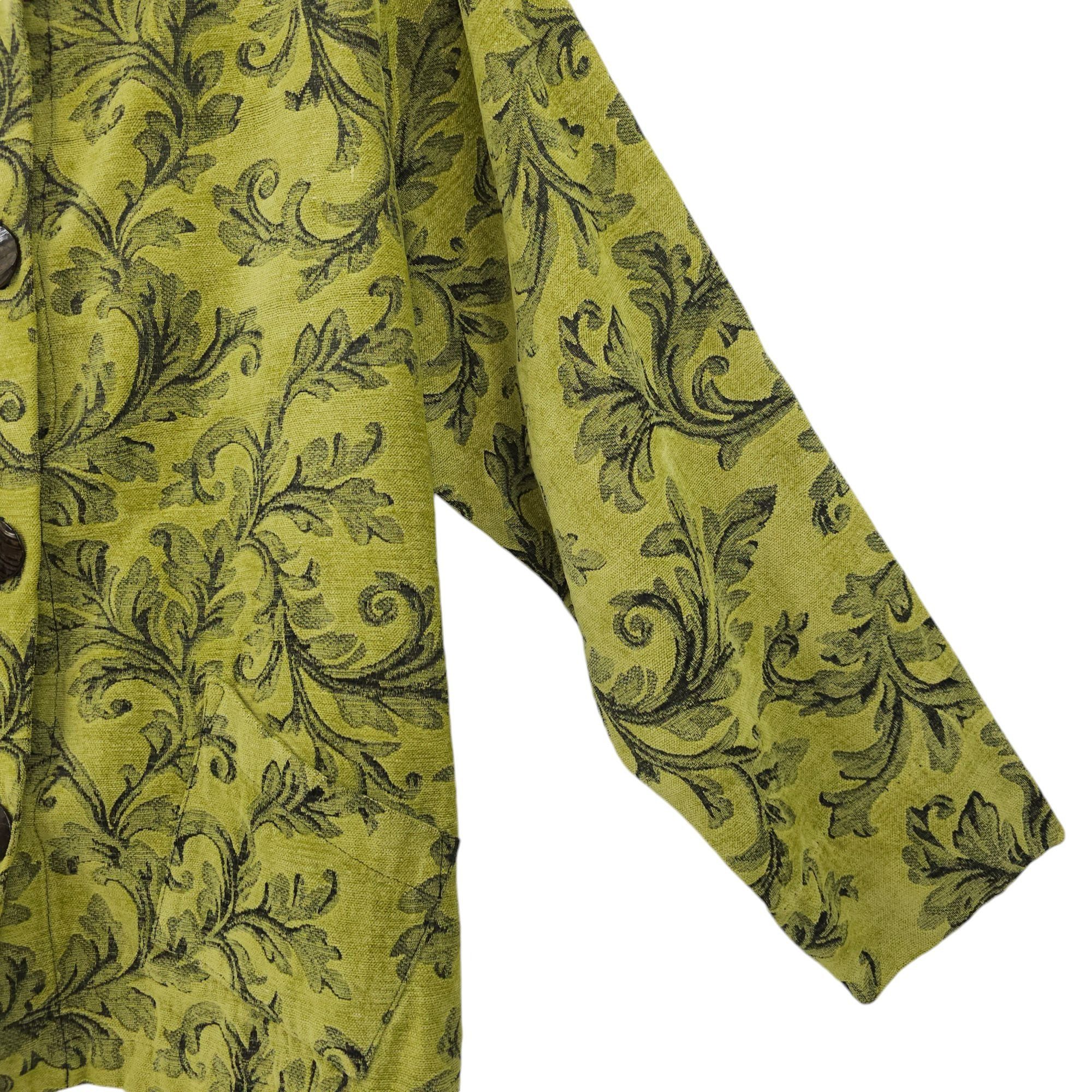 Other CMC Color Me Cotton Floral Button Front Blazer Jacket Womens Size XXL / US 16-18 / IT 52-54 - 13 Thumbnail