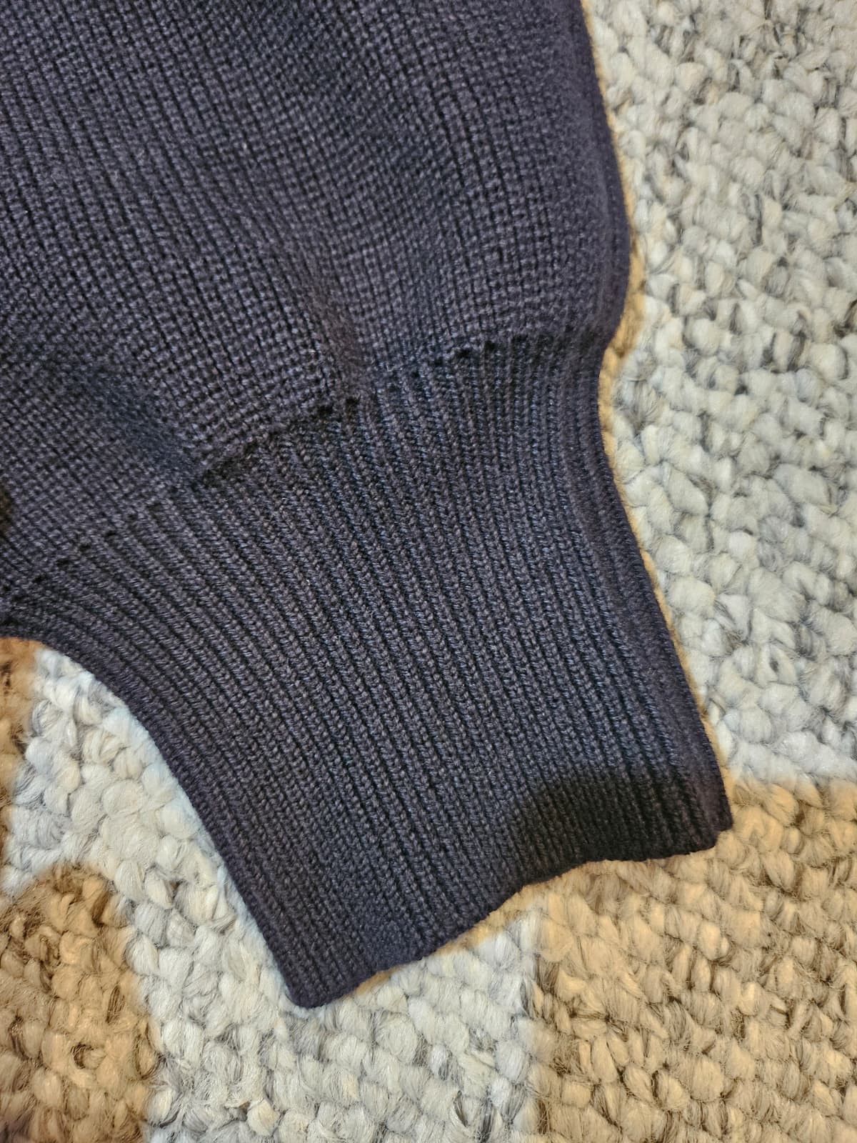 Comme des Garcons Homme Plus Archive Mock Neck Sweater (1990) Size US M / EU 48-50 / 2 - 4 Thumbnail