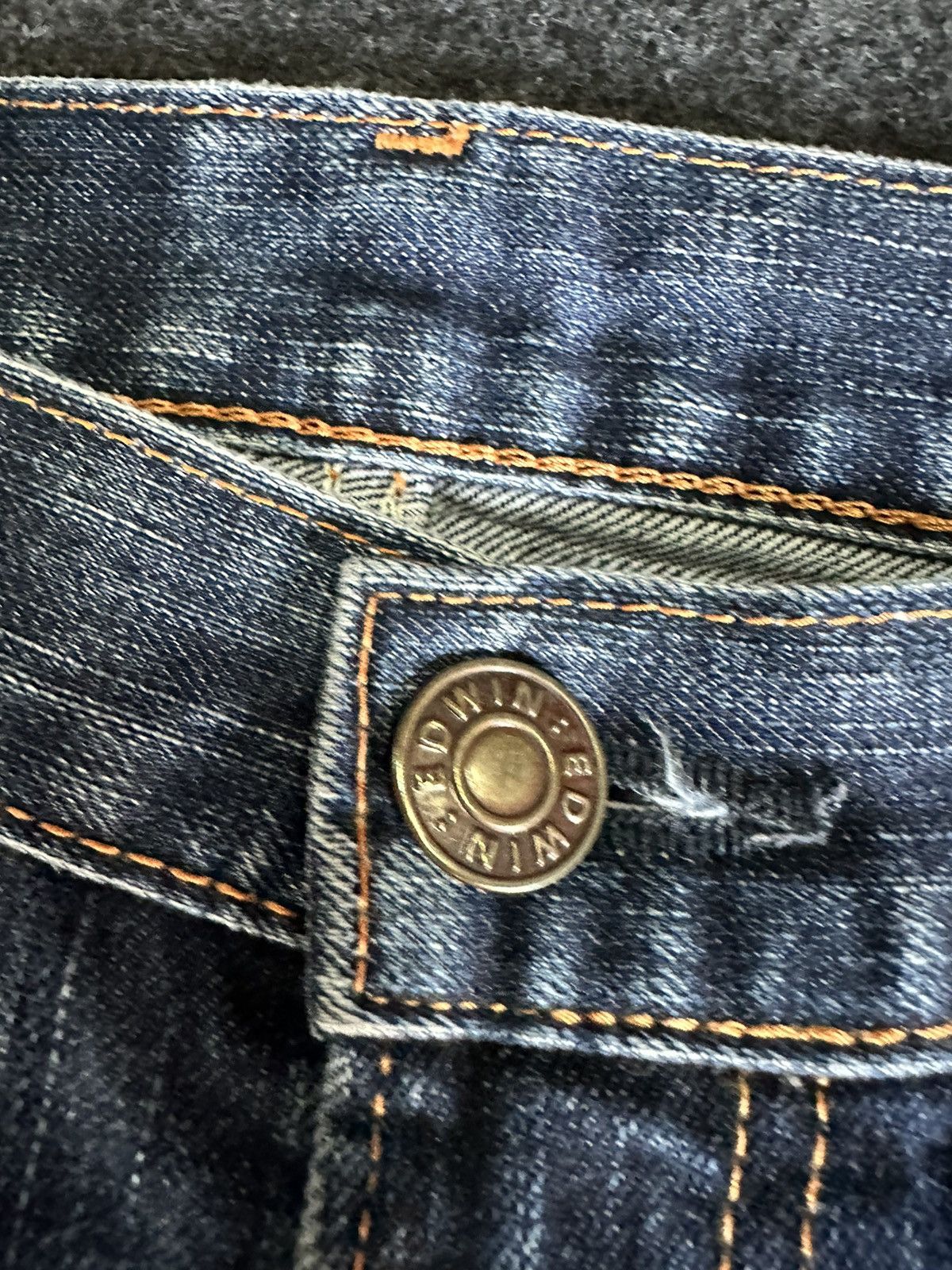 BUFFALO BOBS × Edwin × If Six Was Nine Vintage Edwin 503 Japan Blue Indigo Denim D119 Size US 30 / EU 46 - 7 Thumbnail