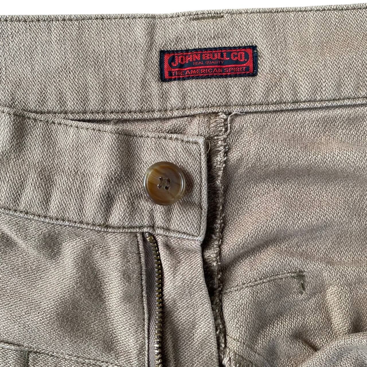 Johnbull VINTAGE JOHNBULL BELTED UTILITY CHINOS WORKWEAR MILITARY Size US 33 - 9 Thumbnail