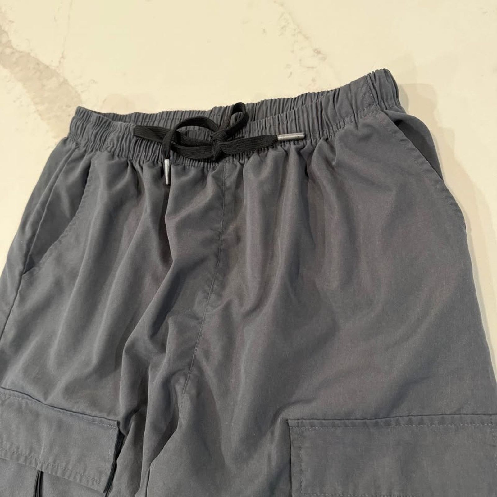 Shein SHEIN Casual Smile Drawstring Cargo Jogger Pants Mens Large Size US 36 / EU 52 - 5 Thumbnail