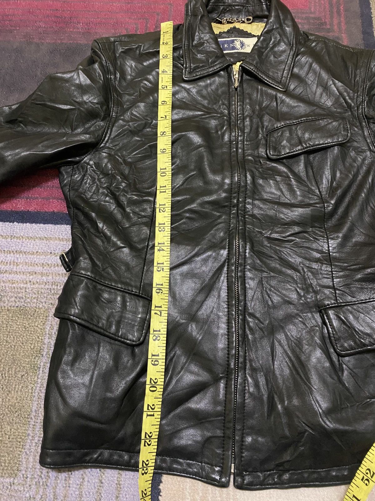 Unknown London UNKNOWN LONDON LEATHER JACKET RIRI ZIPPER Size M / US 6-8 / IT 42-44 - 11 Thumbnail