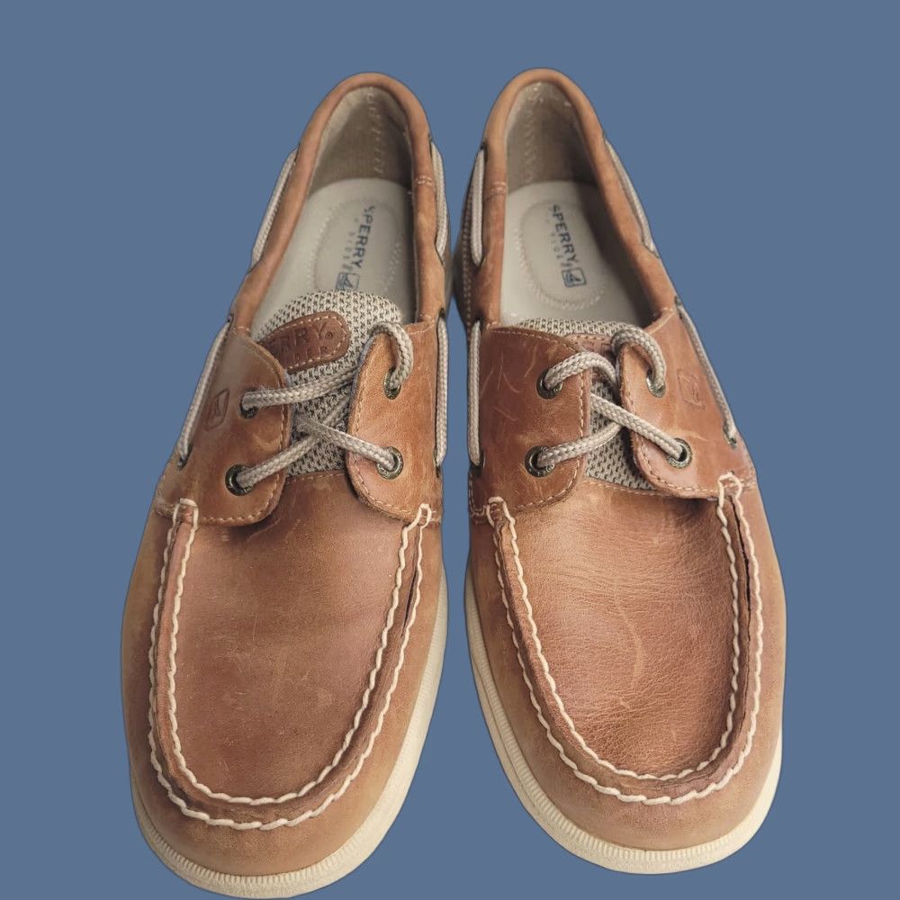 Sperry Sperry Shoes Womens 8.5 Brown Loafer Boat Shoes Leather CH12 Low top (Vintage: No) Womens Shoes Brown Leather Loafer Boat Shoes 8.5 Sperry Size M / US 6-8 / IT 42-44 - 1 Thumbnail