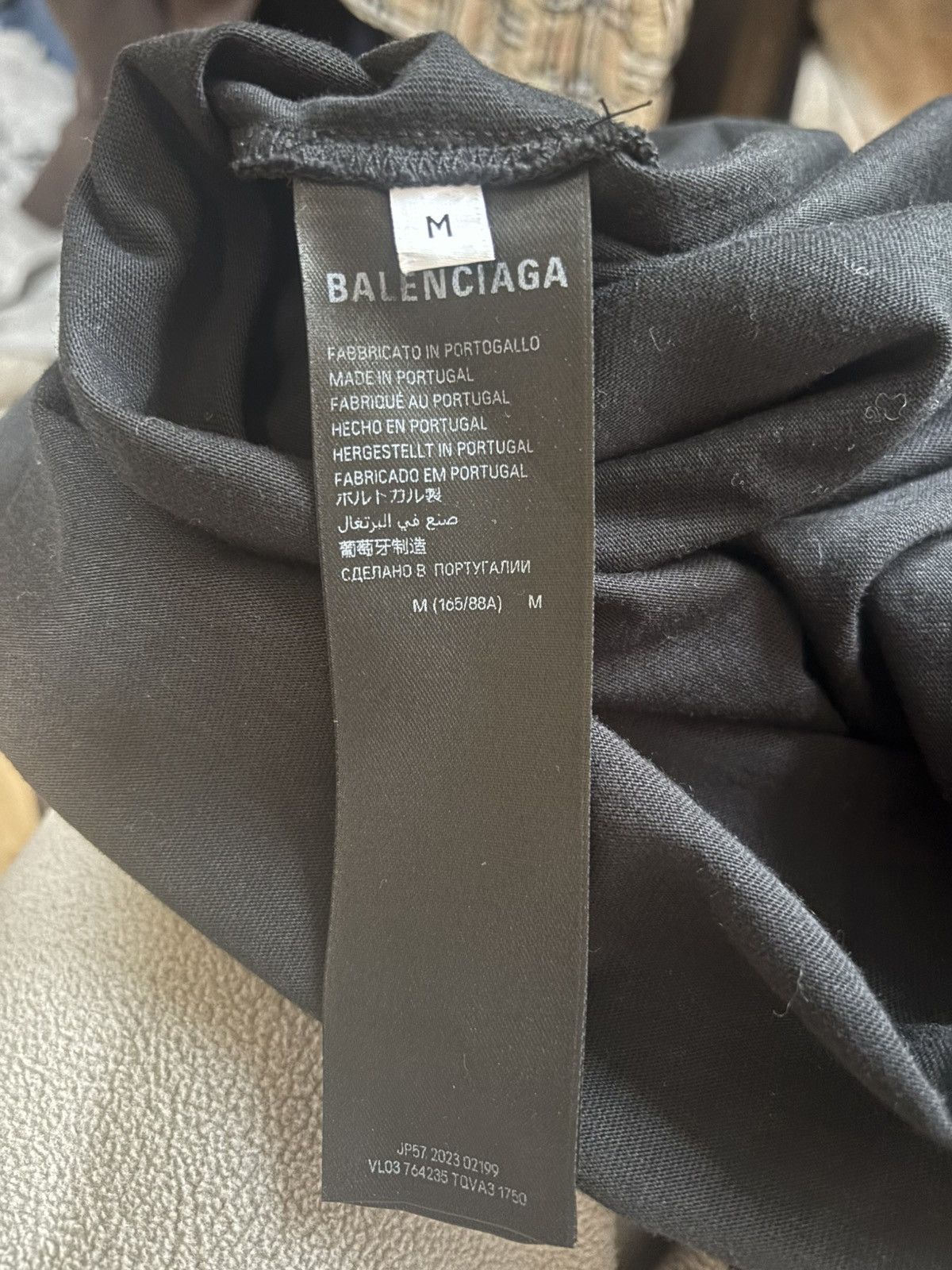 Balenciaga Balenciaga stencil t shirt Size US L / EU 52-54 / 3 - 6 Thumbnail