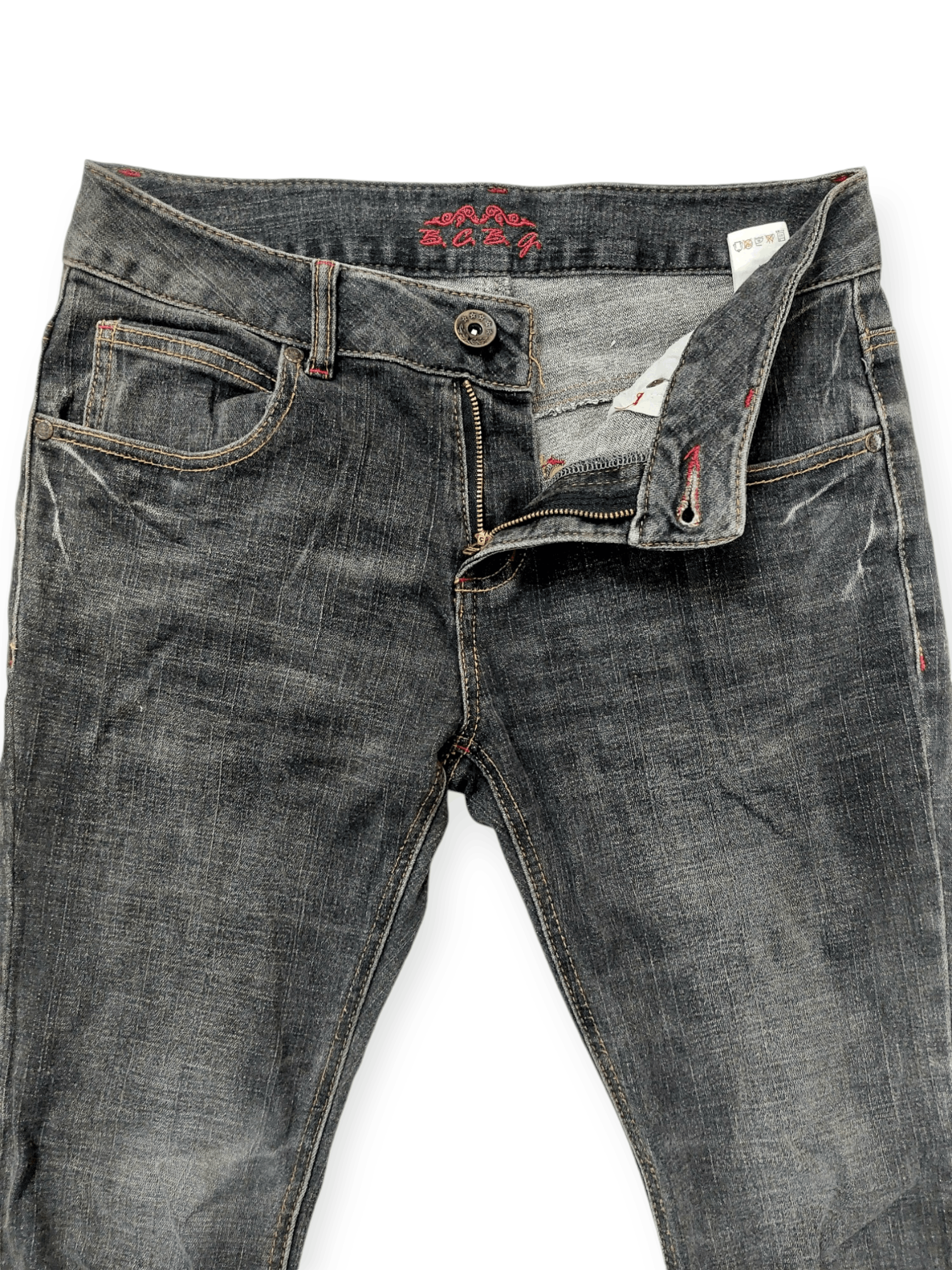 Vintage BCBG FLARE Denim Inspired by Tornado Mart Size US 30 / EU 46 - 5 Thumbnail