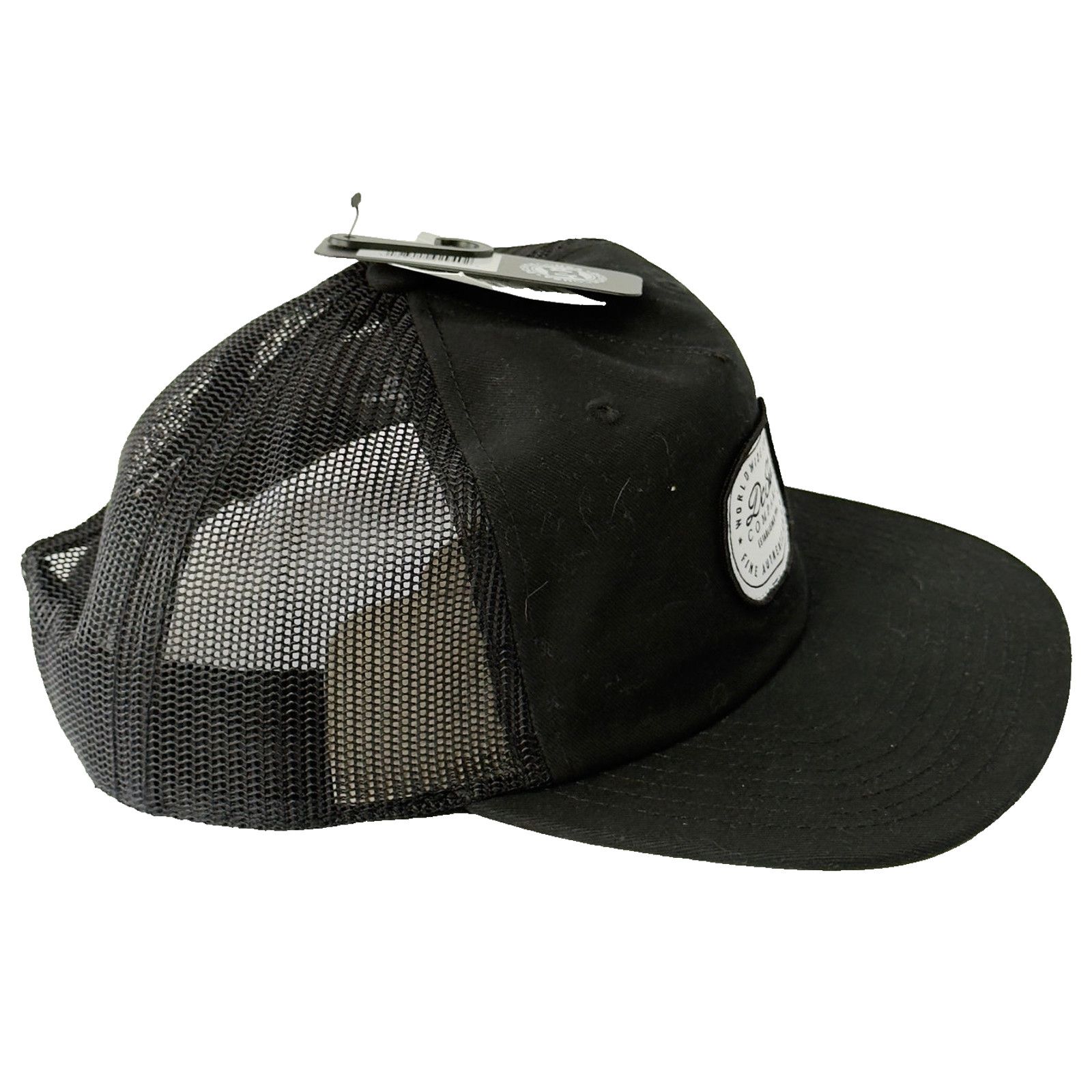 DC DC Shoes Trucker Hat Black Skate Surf Streetwear NWT Size ONE SIZE - 3 Thumbnail