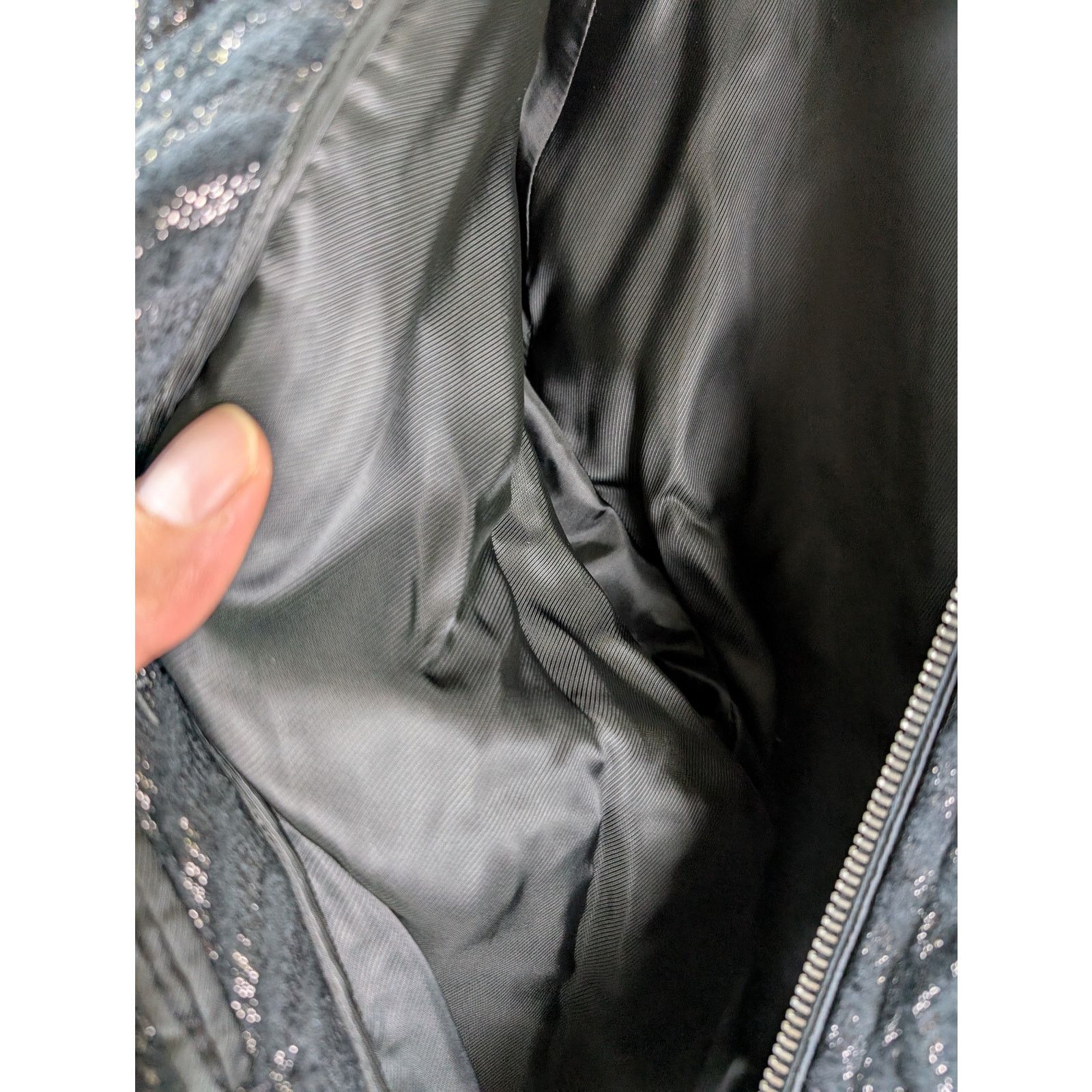 Tom Ford o1rshd1 Wave Jacquard Bomber Jacket in black Size US L / EU 52-54 / 3 - 9 Thumbnail