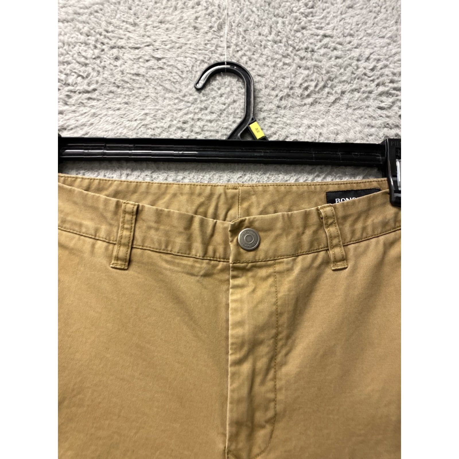 Bonobos Bonobos Chino Pants Mens 32x34 Dark Gold Flat Front Stretch Pockets Regular Front Style: Chino Size US 32 / EU 48 - 5 Thumbnail