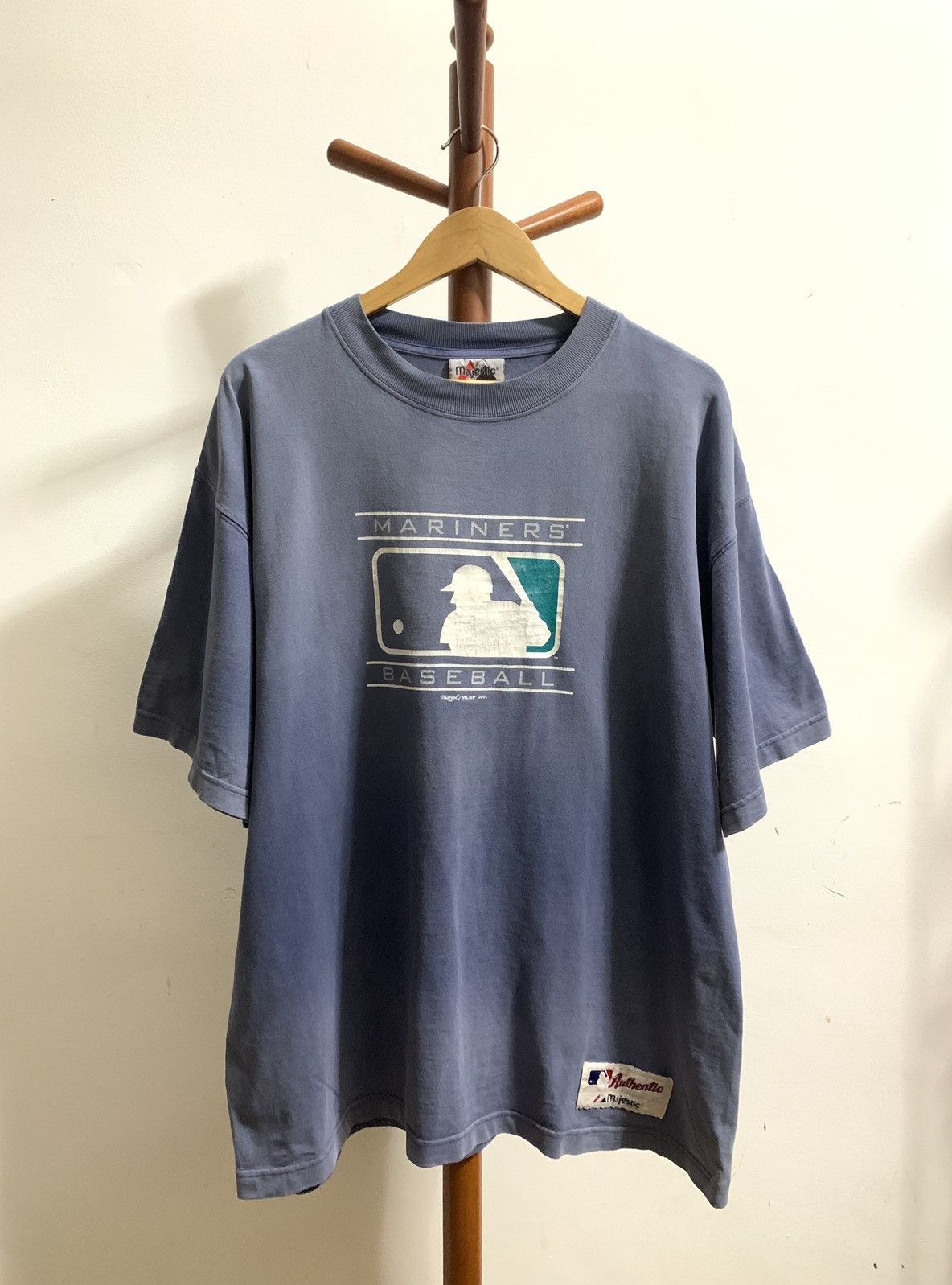 MLB × Majestic × Vintage Vintage Y2K Mariners Shirts Size US L / EU 52-54 / 3 - 1 Thumbnail