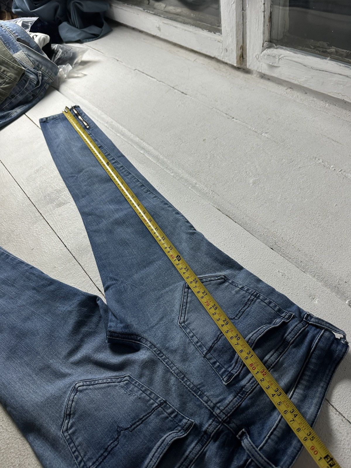 Diesel 🚨Gothic Diesel Regular Slim relax Flared Jeans Womens Size 26" / US 2 / IT 38 - 10 Thumbnail