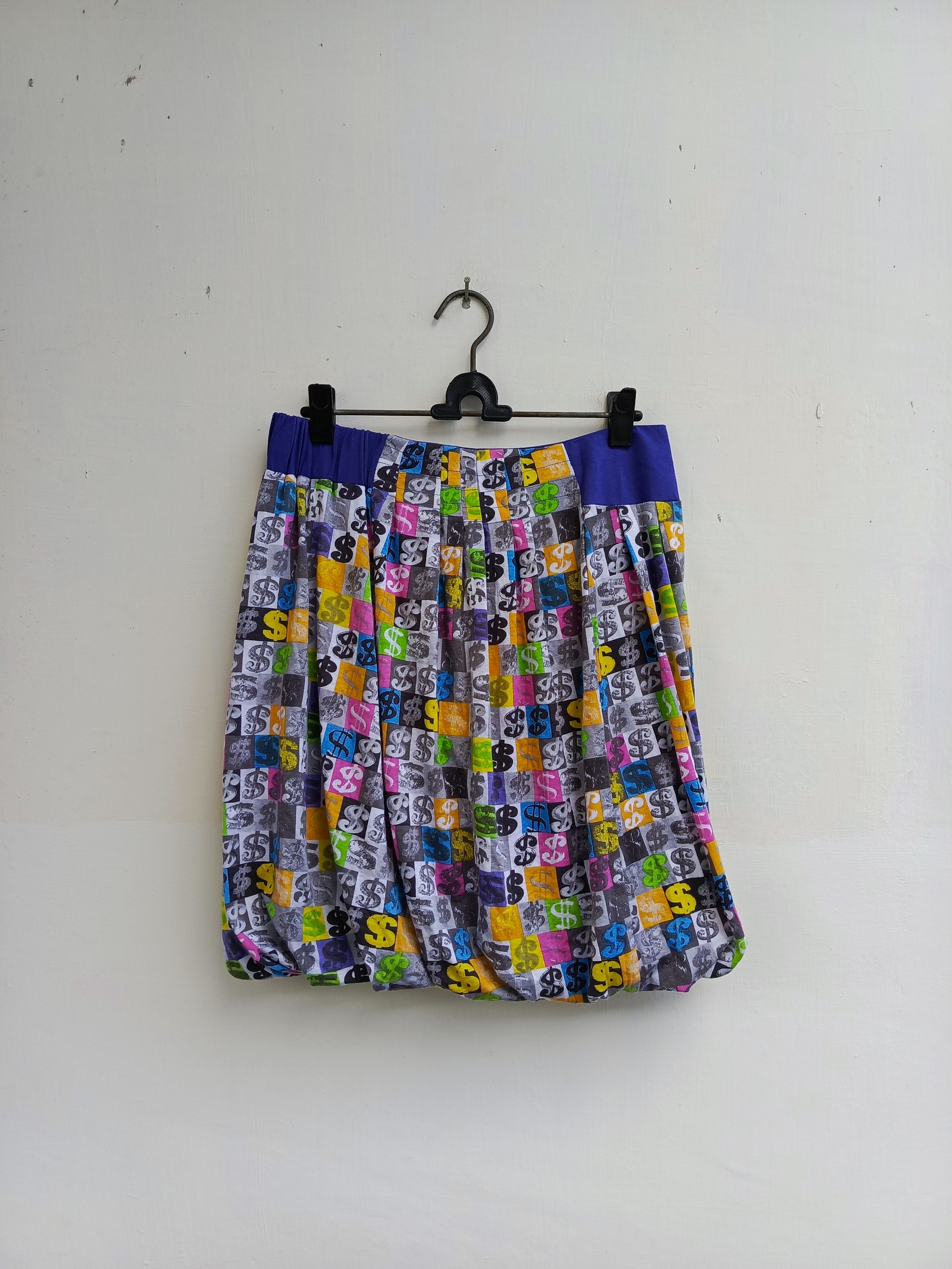 Andy Warhol Andy Warhol full print $ skirt Size 28" / US 6 / IT 42 - 2 Thumbnail