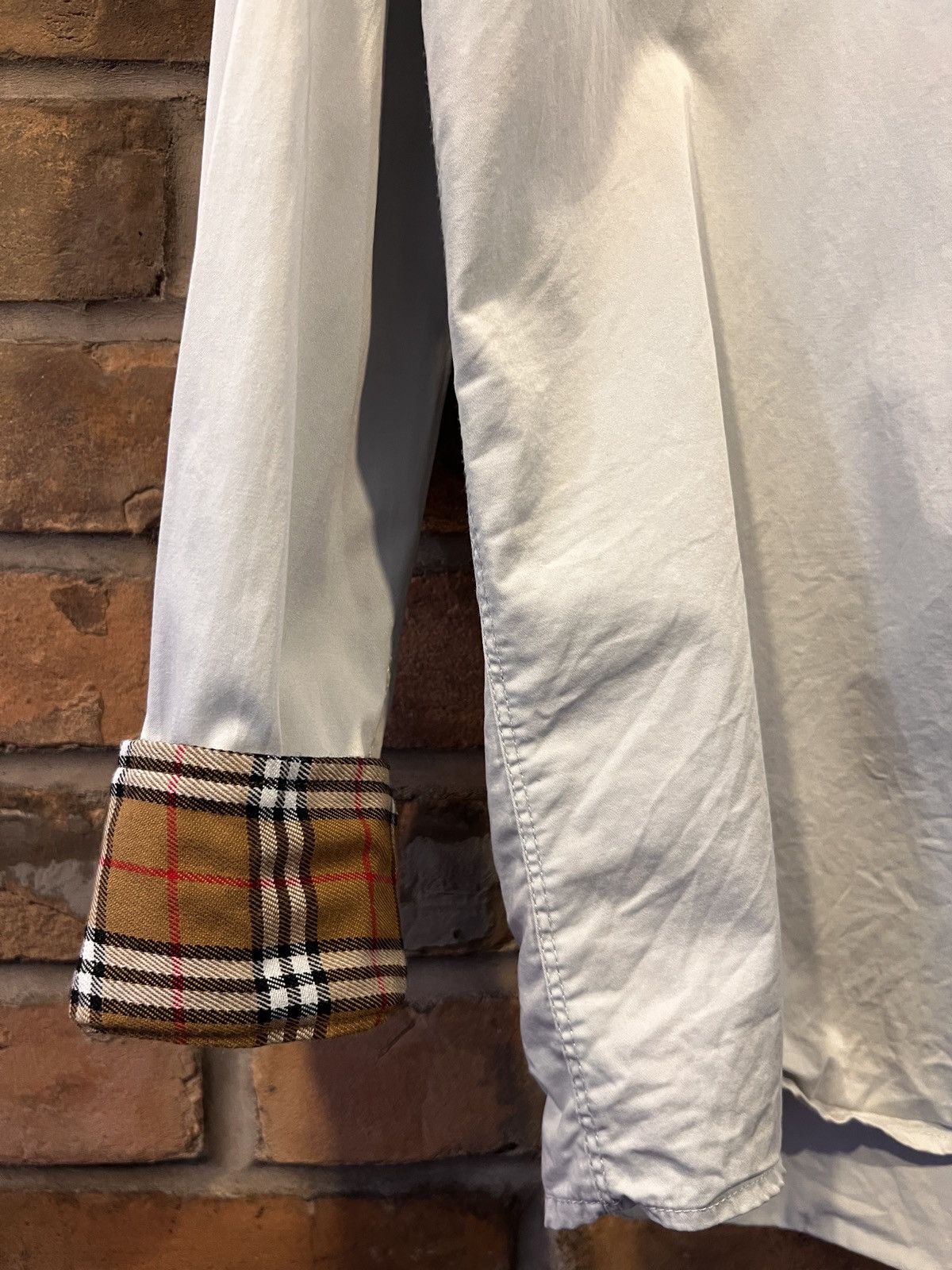 Burberry Burberry Nova Check Logo Button Down Size US XL / EU 56 / 4 - 2 Thumbnail