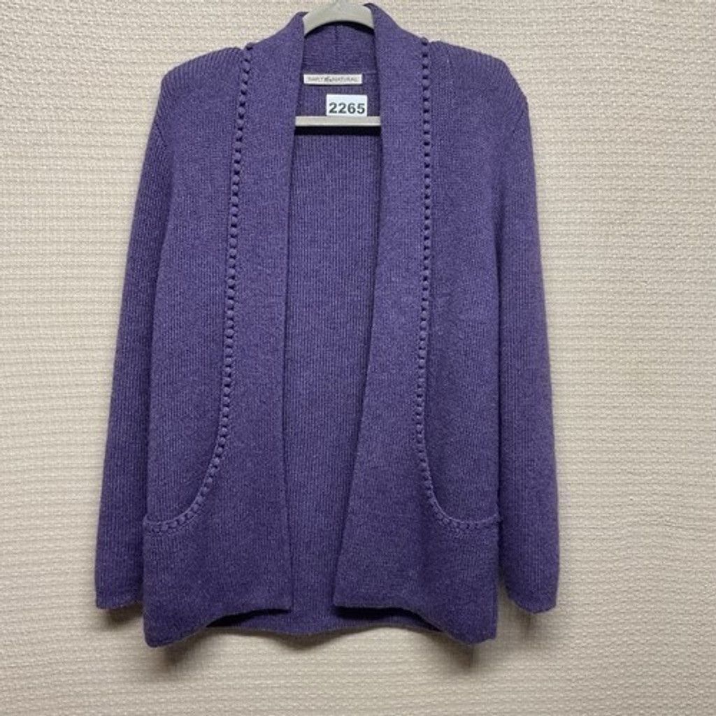 Other NWOT Simply Natural Open Front Cardigan Women One Size Peru Size ONE SIZE - 9 Thumbnail