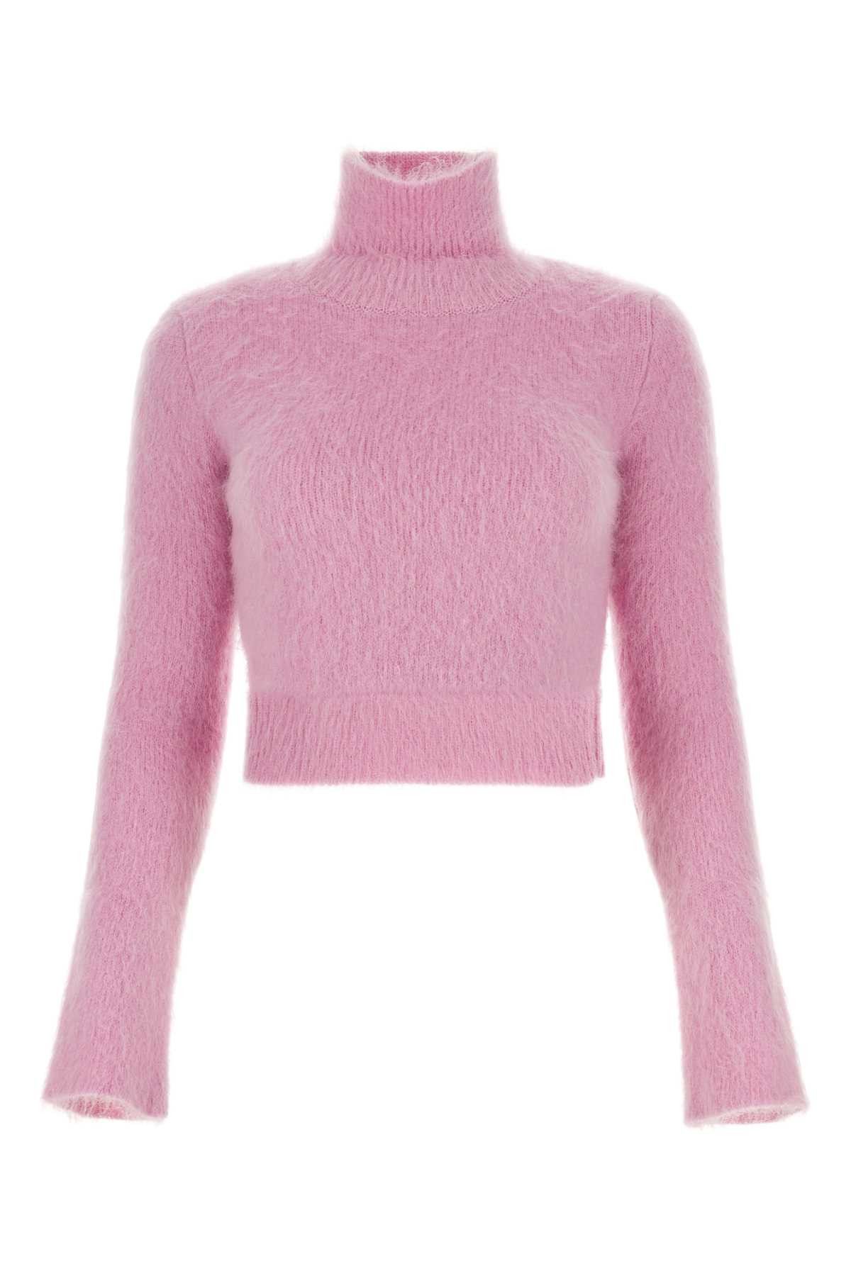 image of Paco Rabanne Pink Wool Blend Sweater, Women's (Size XS)