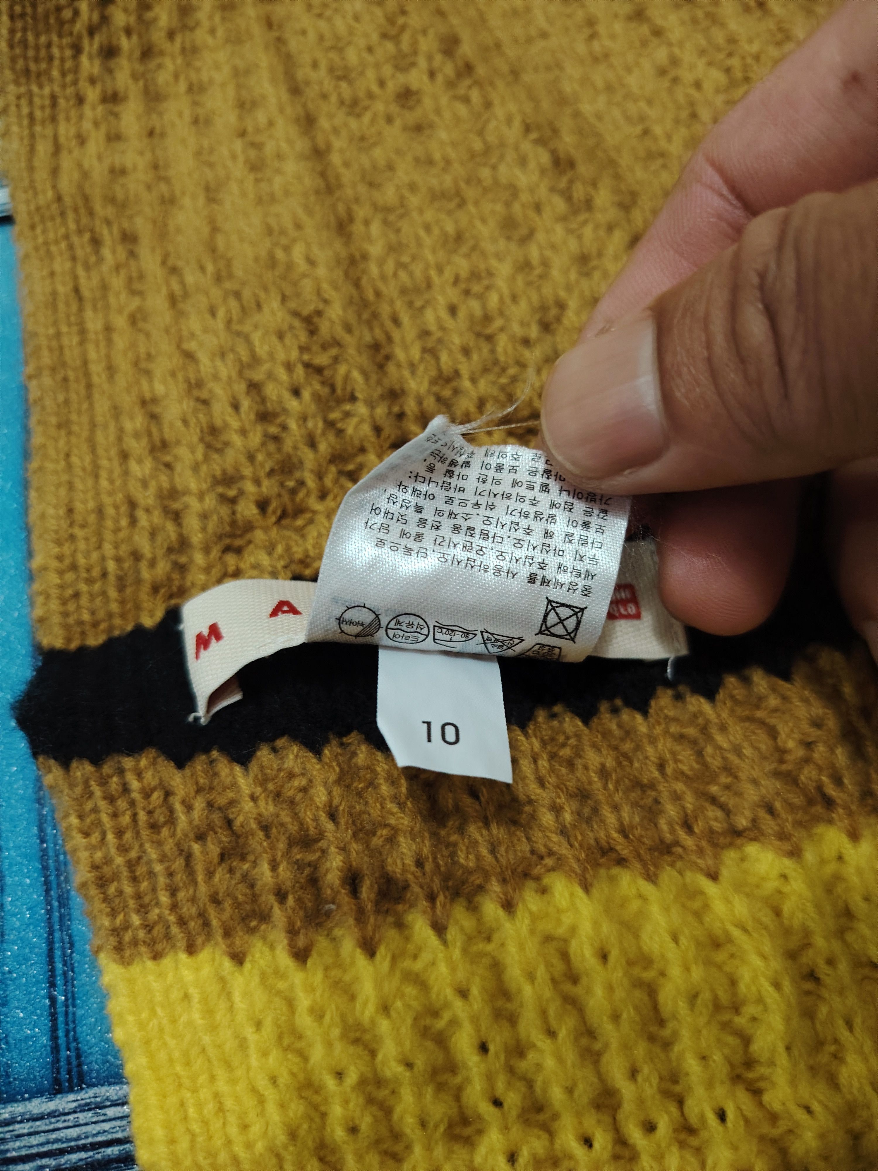Marni × Uniqlo Uniqlo X Marni Muffler Size ONE SIZE - 4 Thumbnail