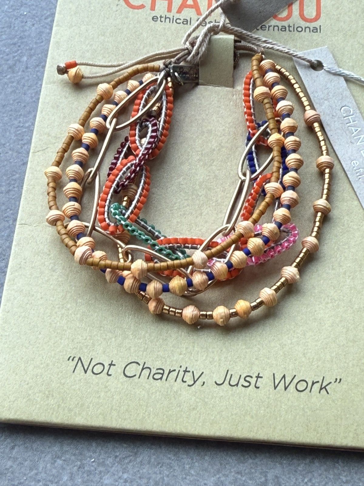 Japanese Brand CHAN LUU Hand Made Hippies Surfing Unisex Beads Bracelet Size ONE SIZE - 1 Thumbnail