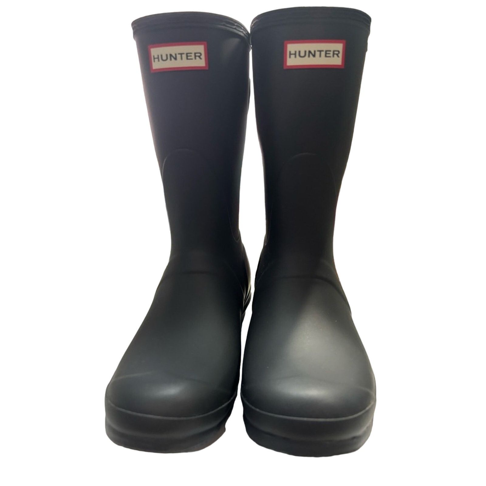 Hunter HUNTER Women's Original Back Adjustable Short Rain Boots Size US 8 / IT 38 - 2 Thumbnail