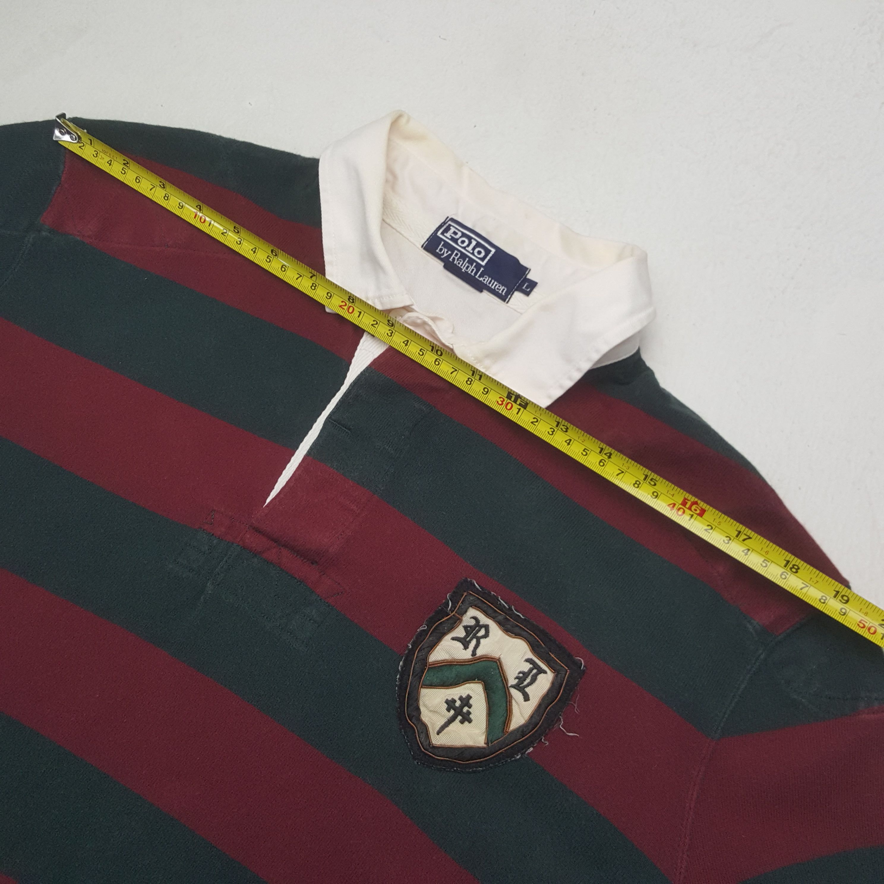 Polo Ralph Lauren Vintage Polo Ralph Lauren American Strips Polos RR18 Size US XL / EU 56 / 4 - 5 Thumbnail
