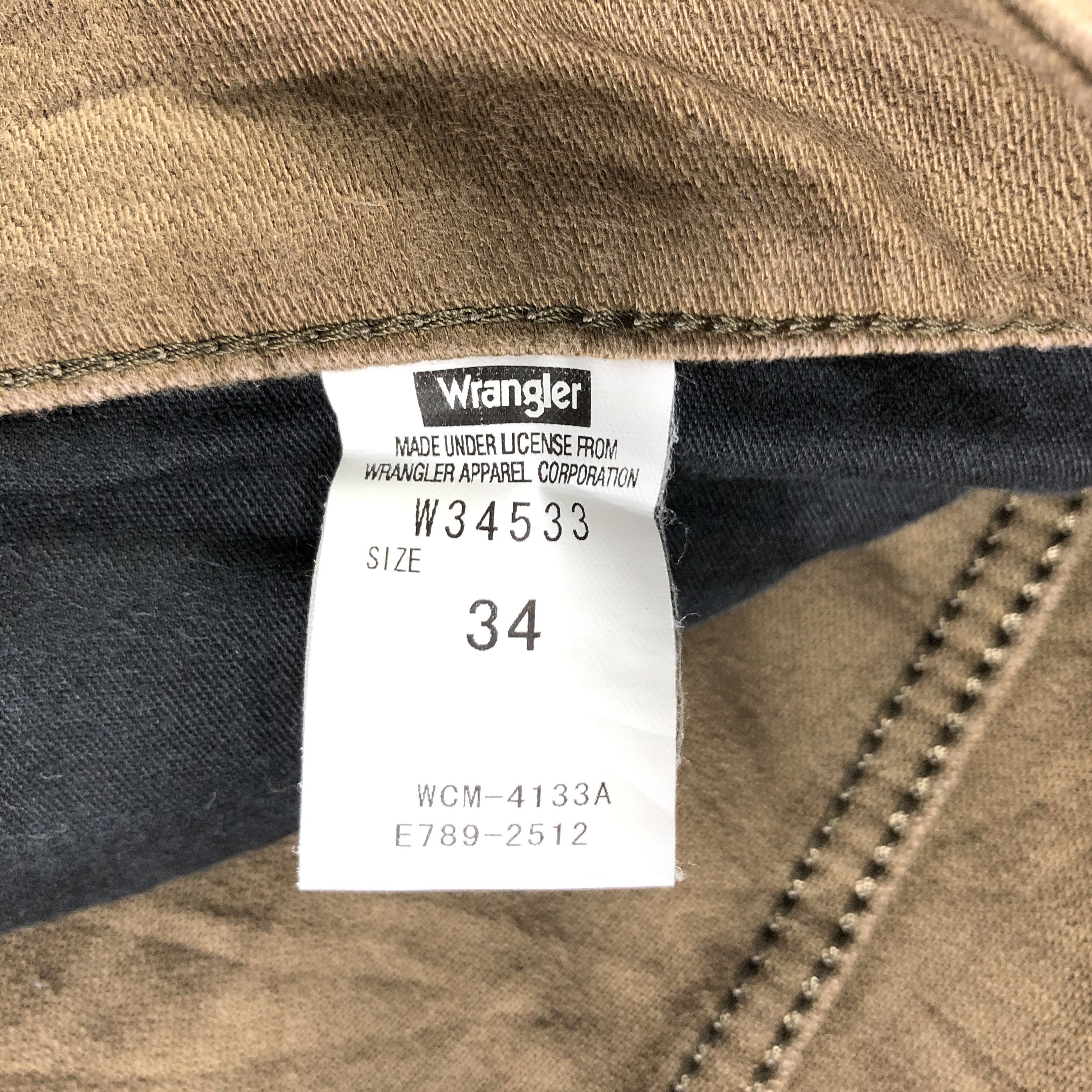 Japanese Brand Vintage Wrangler Jeans-J2839 Size US 35 - 8 Thumbnail