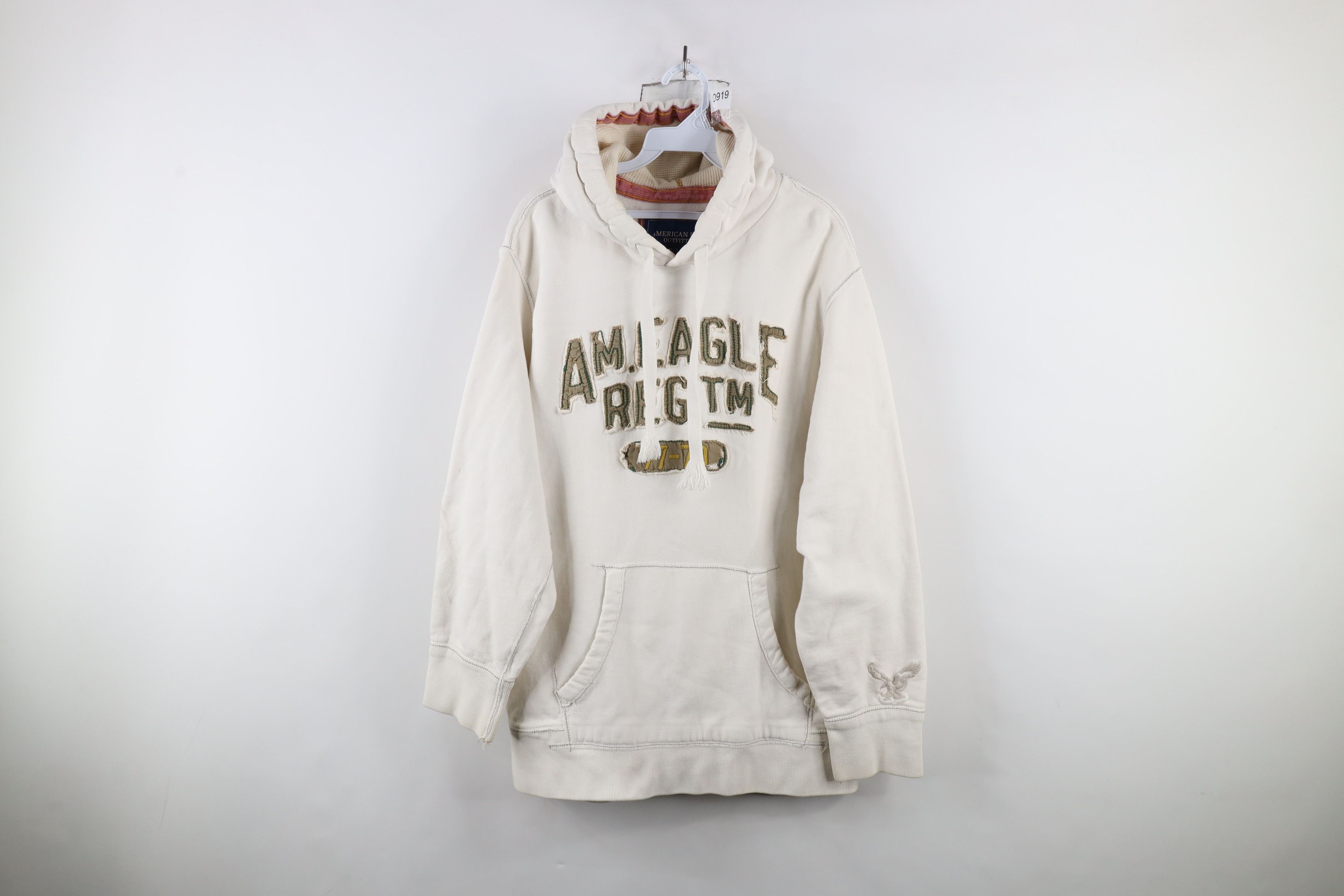 American Eagle Outfitters × Vintage Vintage Y2K American Eagle Outfitters Heavyweight Hoodie Size US XL / EU 56 / 4 - 1 Thumbnail