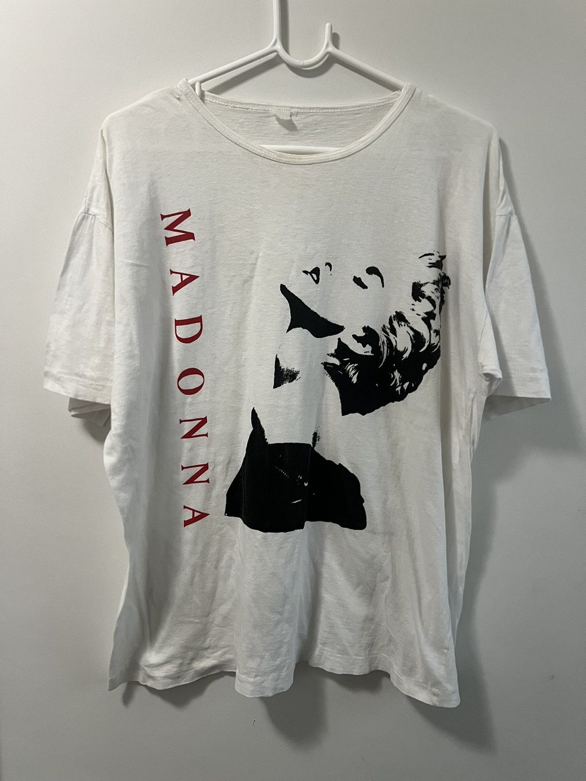 Vintage 【Rare】Vintage 80s Modonna Tee Size US L / EU 52-54 / 3 - 5 Thumbnail