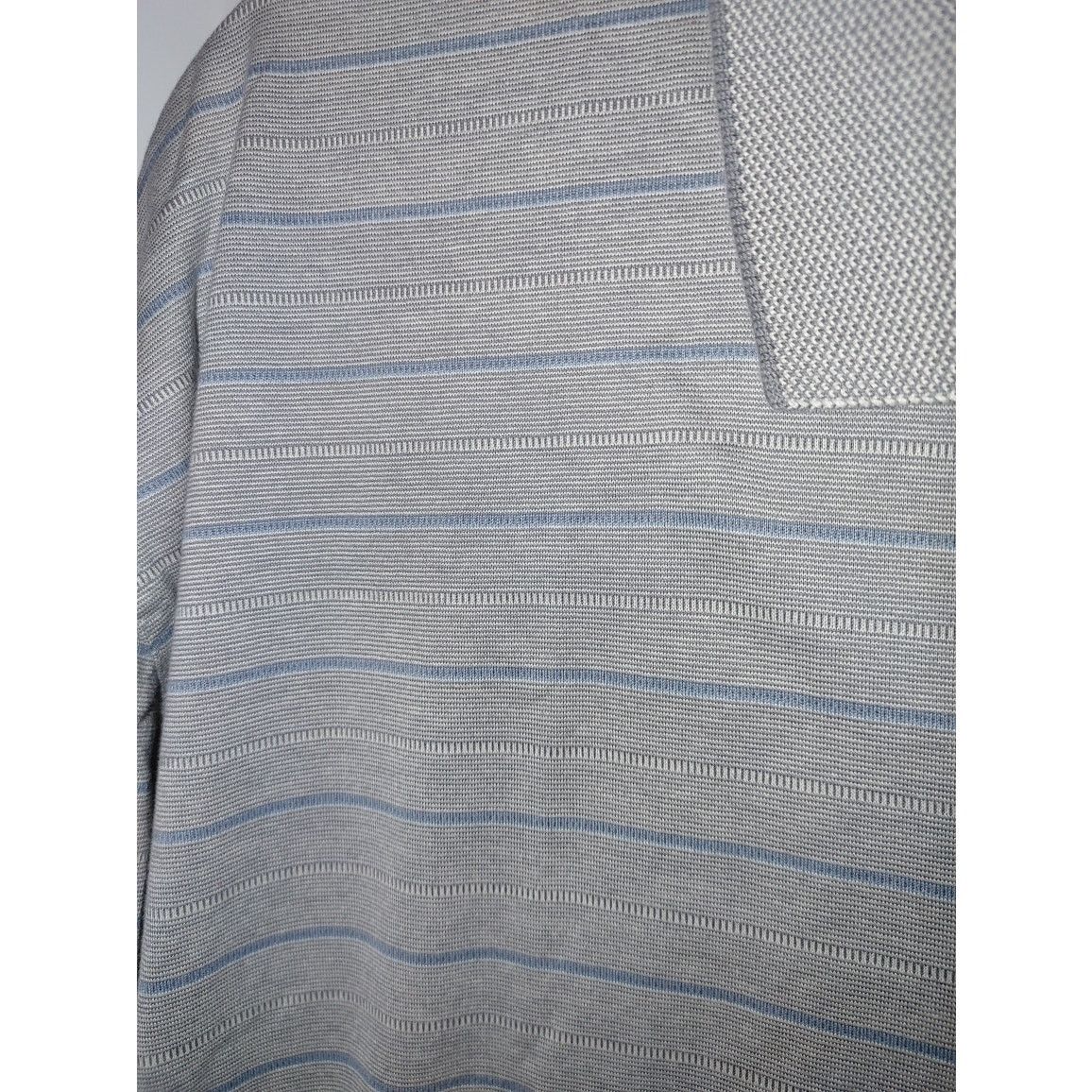 Other Gary Player Polo Shirt Blue Gray Striped Moisture Wicking XL Size US XL / EU 56 / 4 - 2 Thumbnail